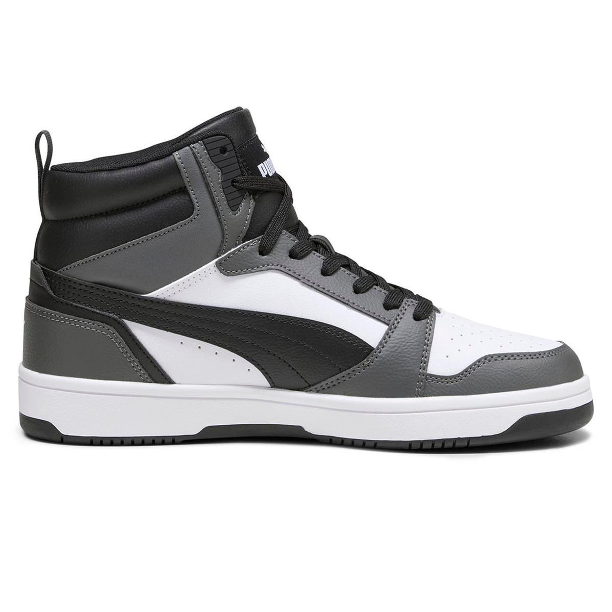 PUMA 39232603 Rebound v6  White- Black-Shadow Gray