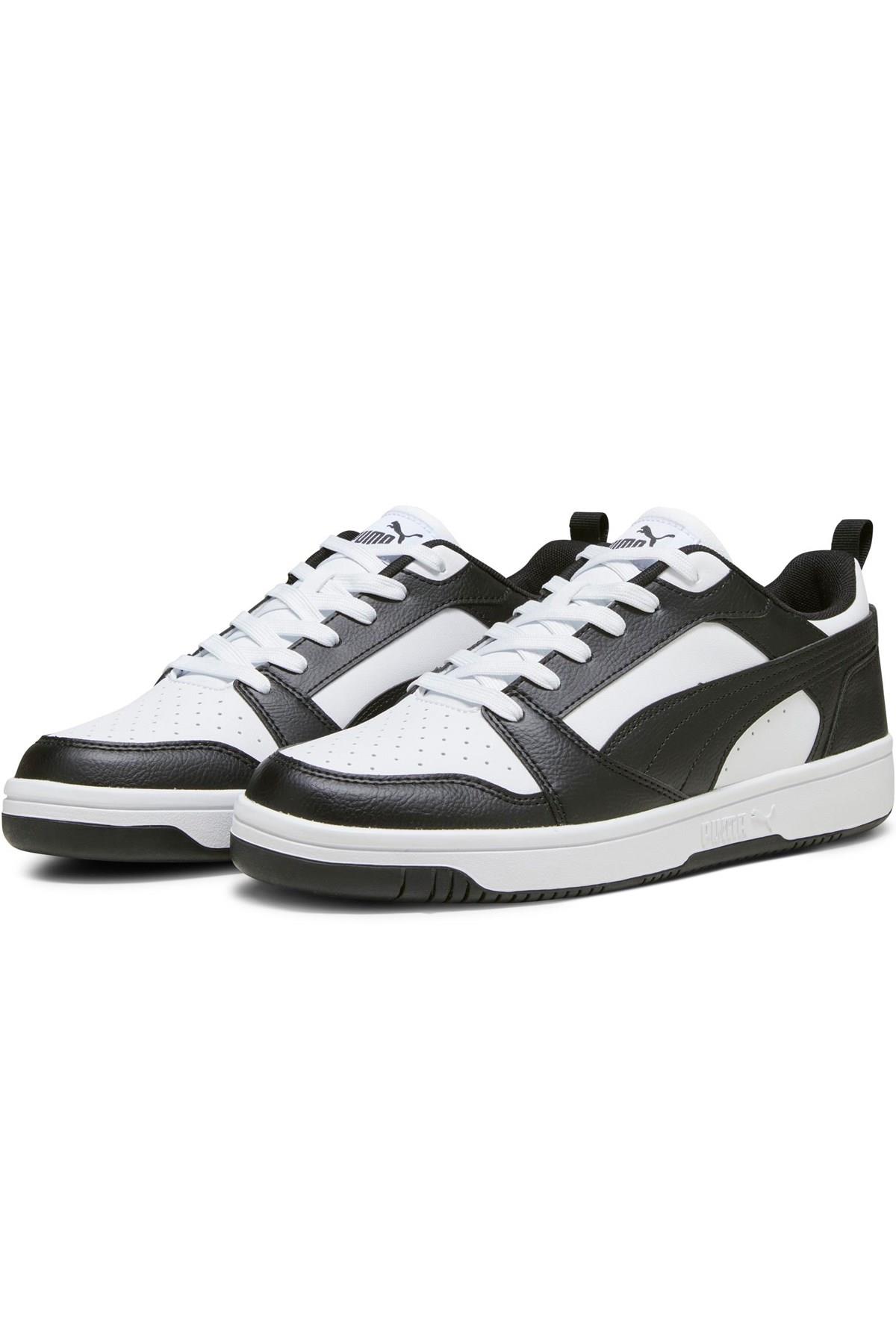 PUMA 39232801 Rebound v6 Low  White- Black- White