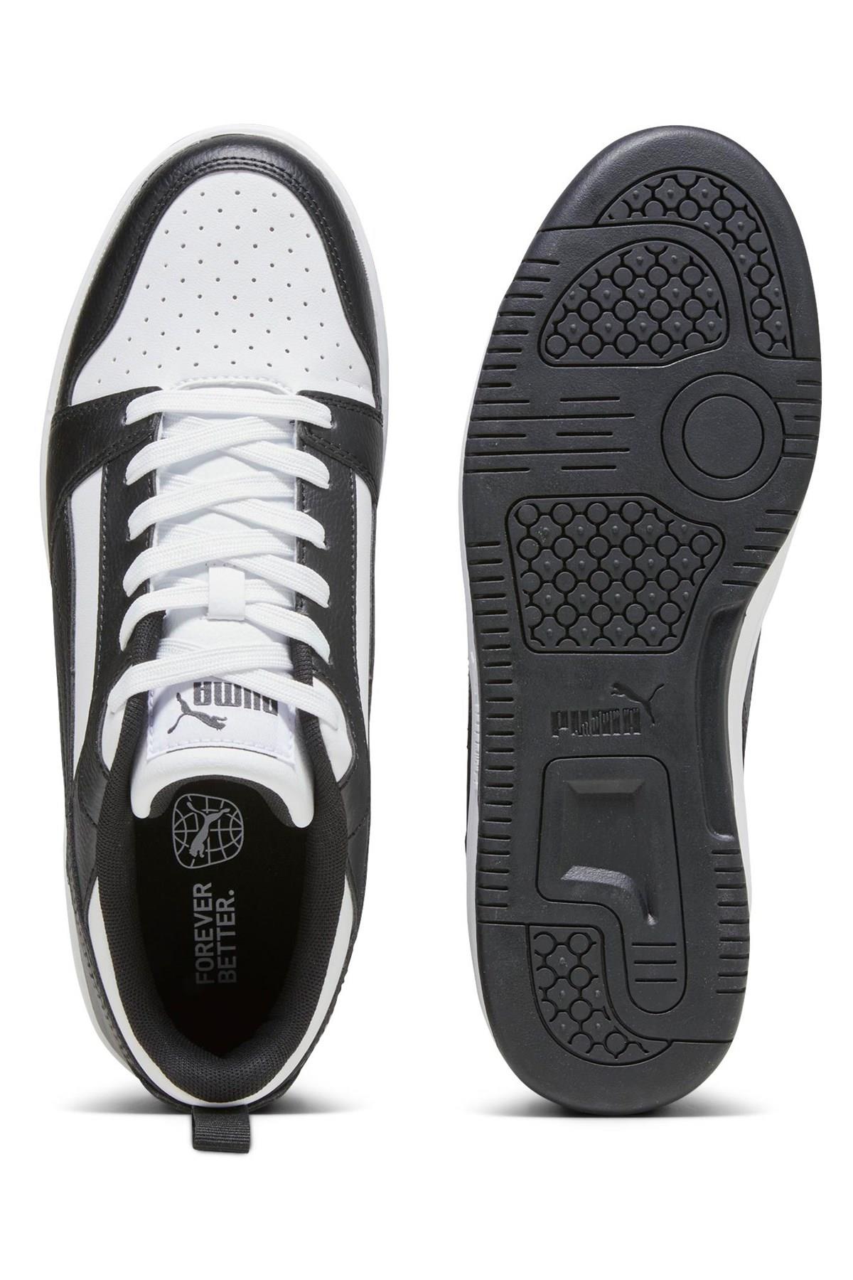 PUMA 39232801 Rebound v6 Low  White- Black- White