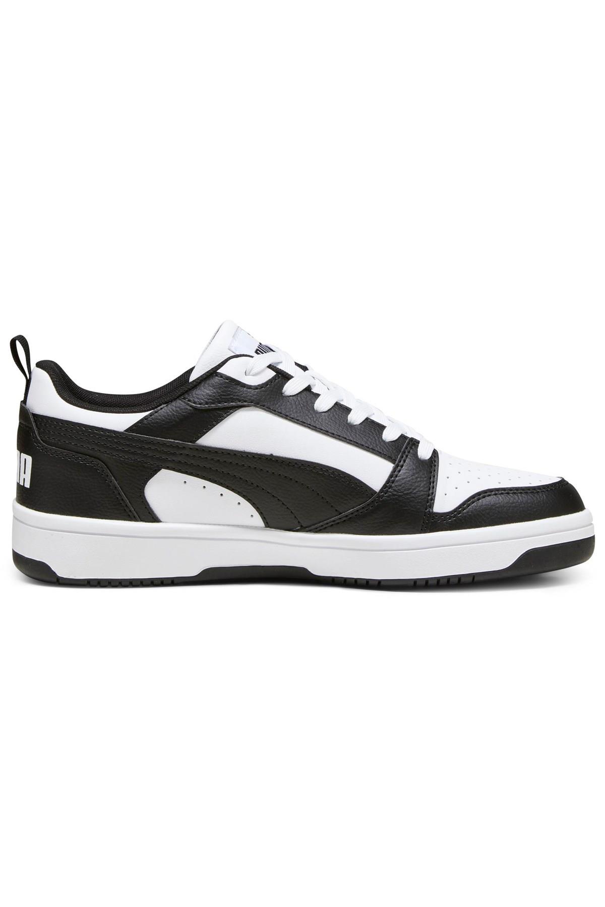 PUMA 39232801 Rebound v6 Low  White- Black- White