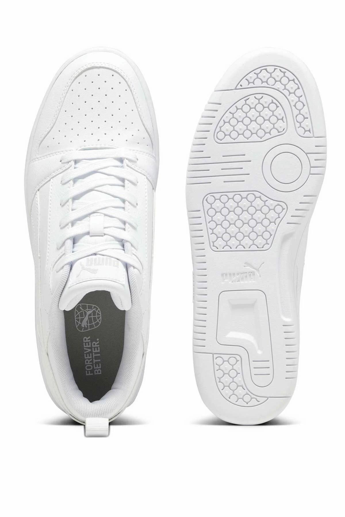 PUMA 39232803 Rebound v6 Low-PUMA White-Cool Light Gray