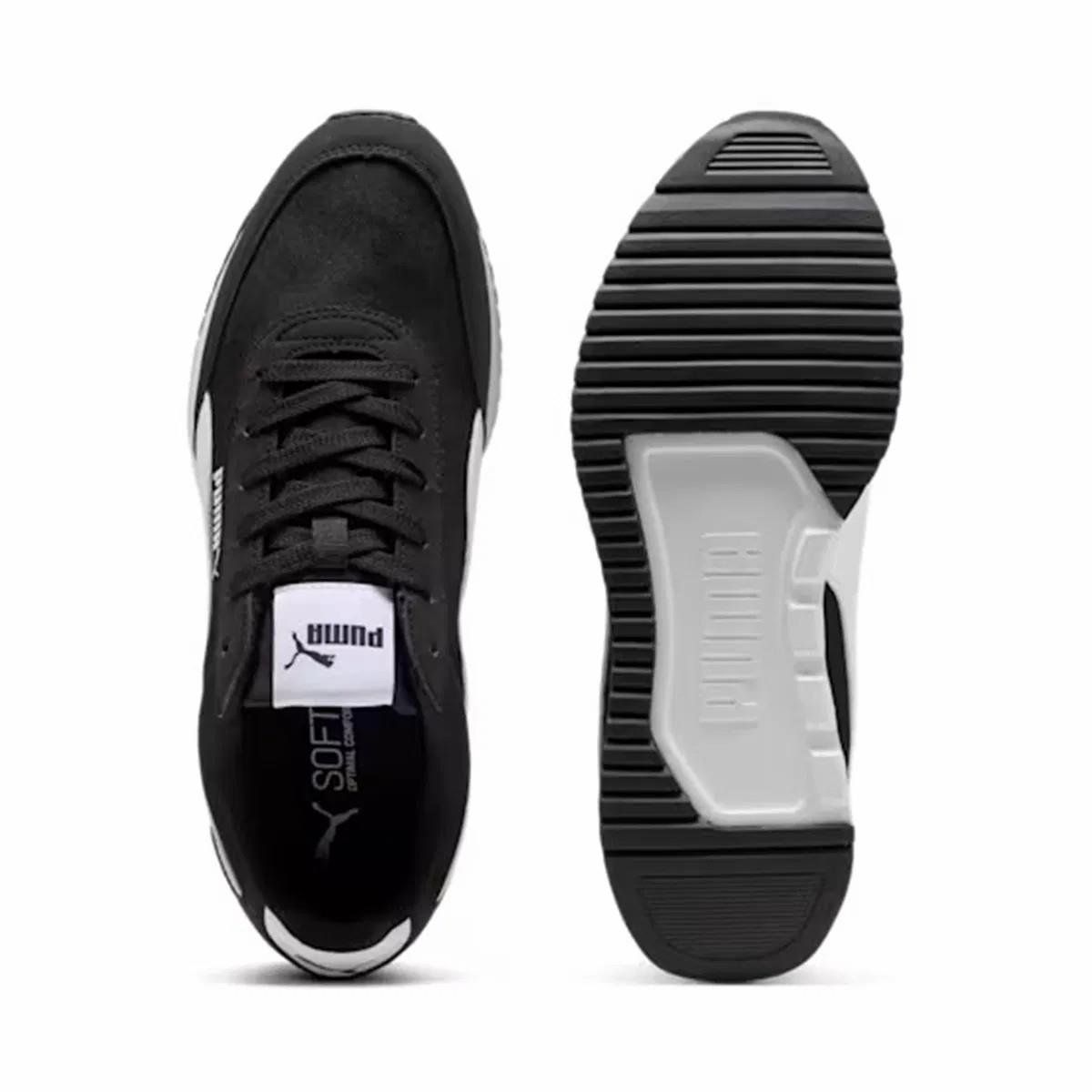 PUMA 40026701 R78 Lightwind  Black- White