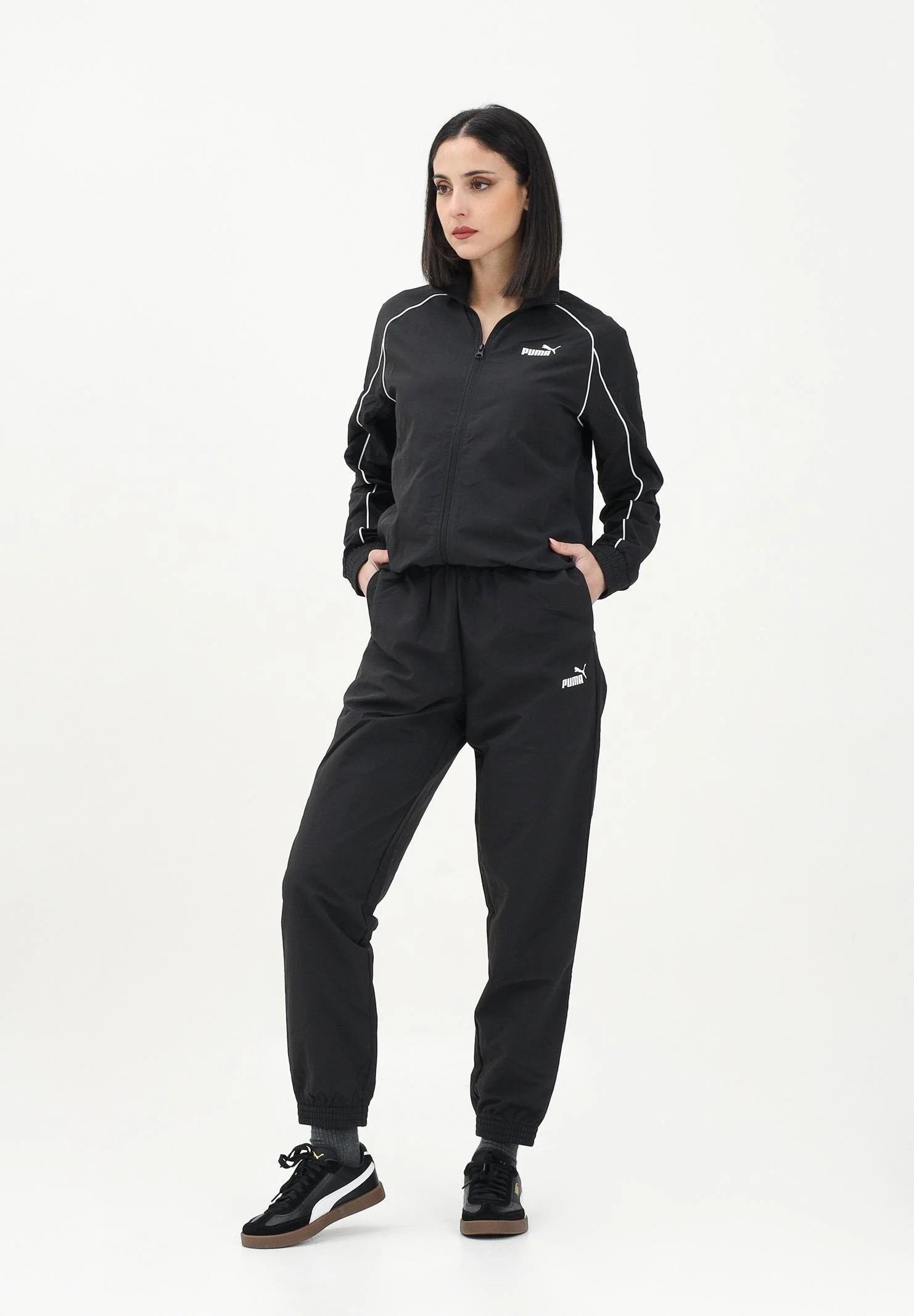 PUMA 68508001 Woven Tracksuit  Black