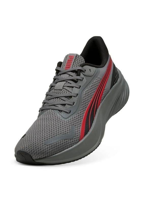 PUMA Erkek Spor Ayakkabı 31077804 Pounce Lite Cool Dark Gray-For All Time Red