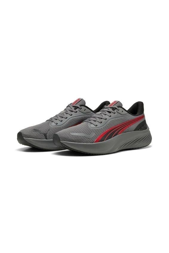 PUMA Erkek Spor Ayakkabı 31077804 Pounce Lite Cool Dark Gray-For All Time Red