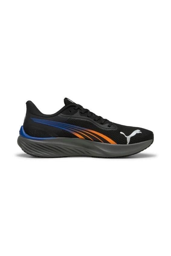 PUMA Erkek Spor Ayakkabı 31077810 Pounce Lite  Black-Vivid Blue-Heat Fire