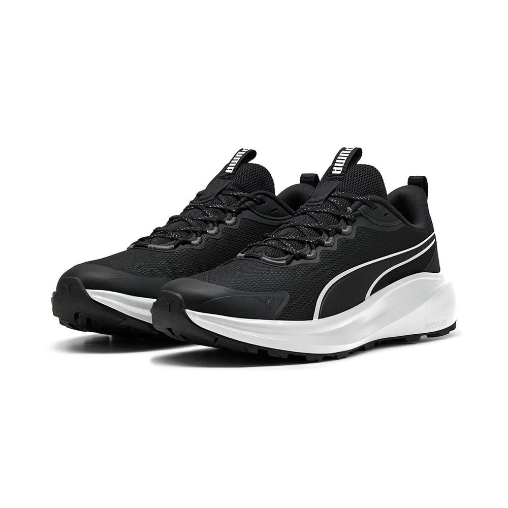 PUMA Erkek Spor Ayakkabı 31078101 Skyrocket Lite Trail  Black- White- Black