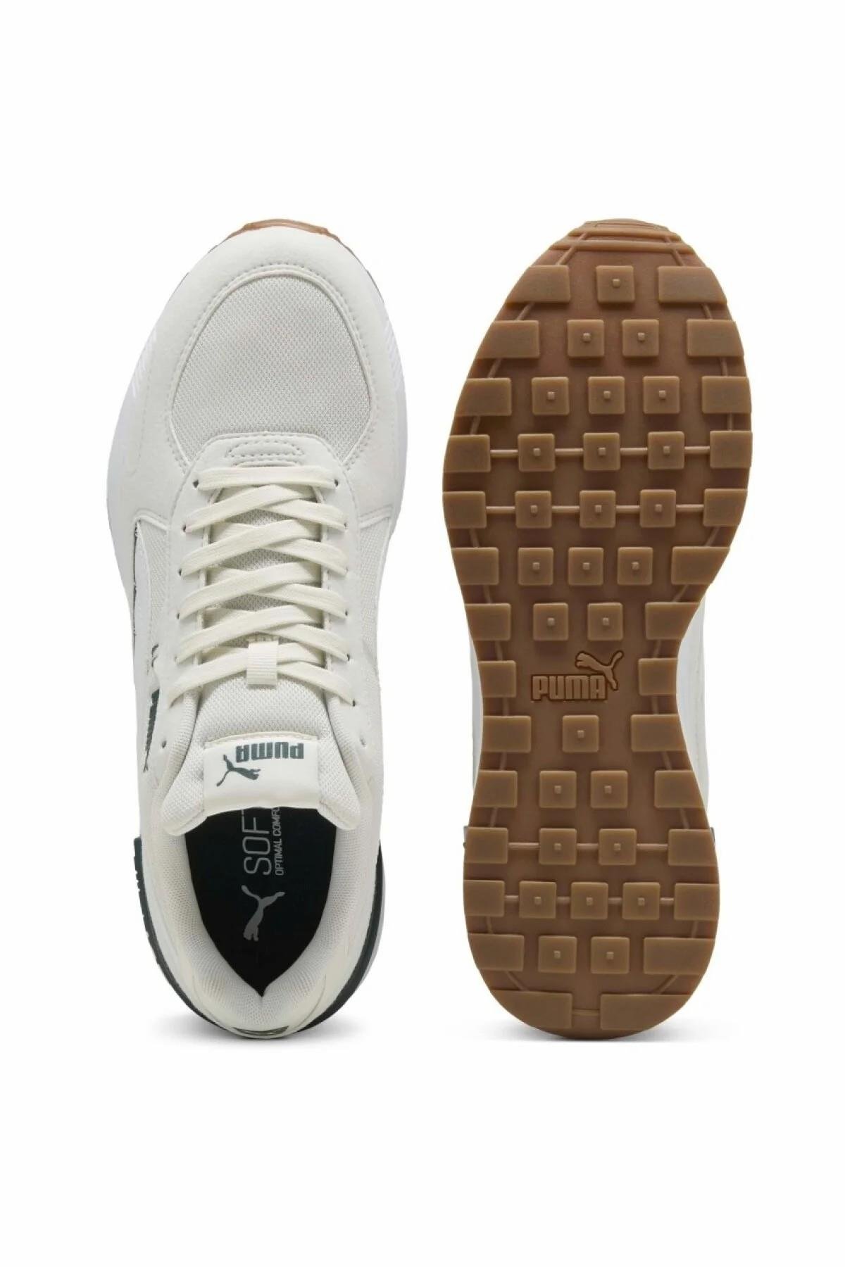Puma Graviton Erkek Spor Ayakkabı Gri-Beyaz (38073874)