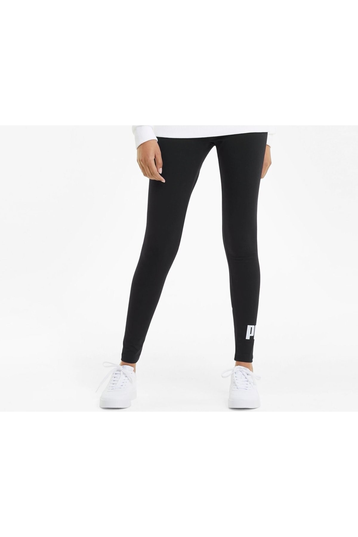 PUMA Tayt 58683201 ESS Logo Leggings Puma Black