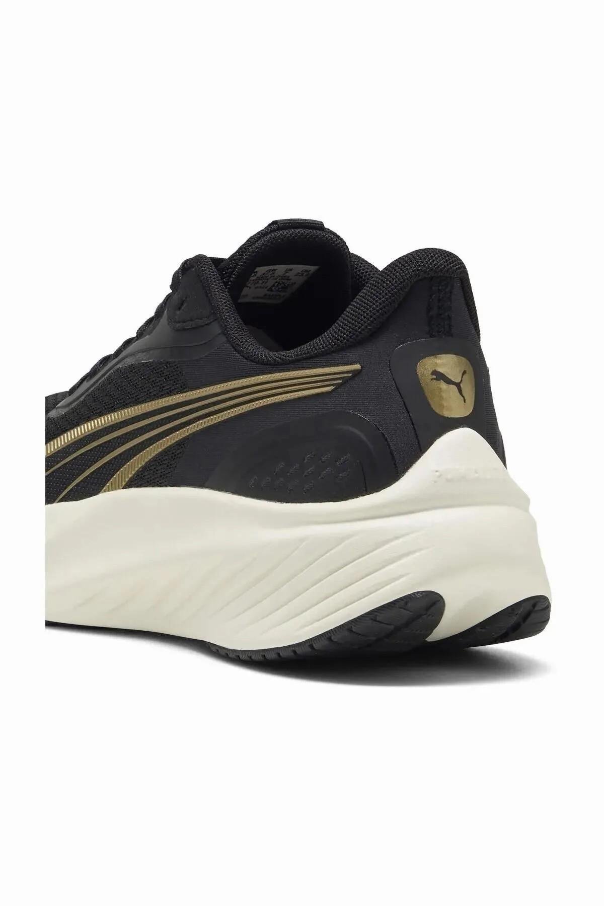 PUMA Unisex Spor Ayakkabı 31077811 Pounce Lite  Gold- Black