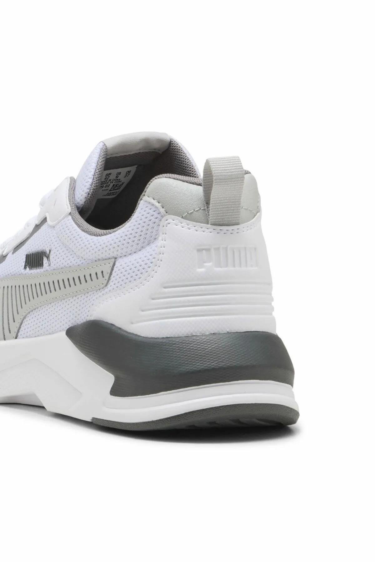 Puma X-Ray 3 LT Erkek Spor Ayakkabı Beyaz/Gri (40022902)