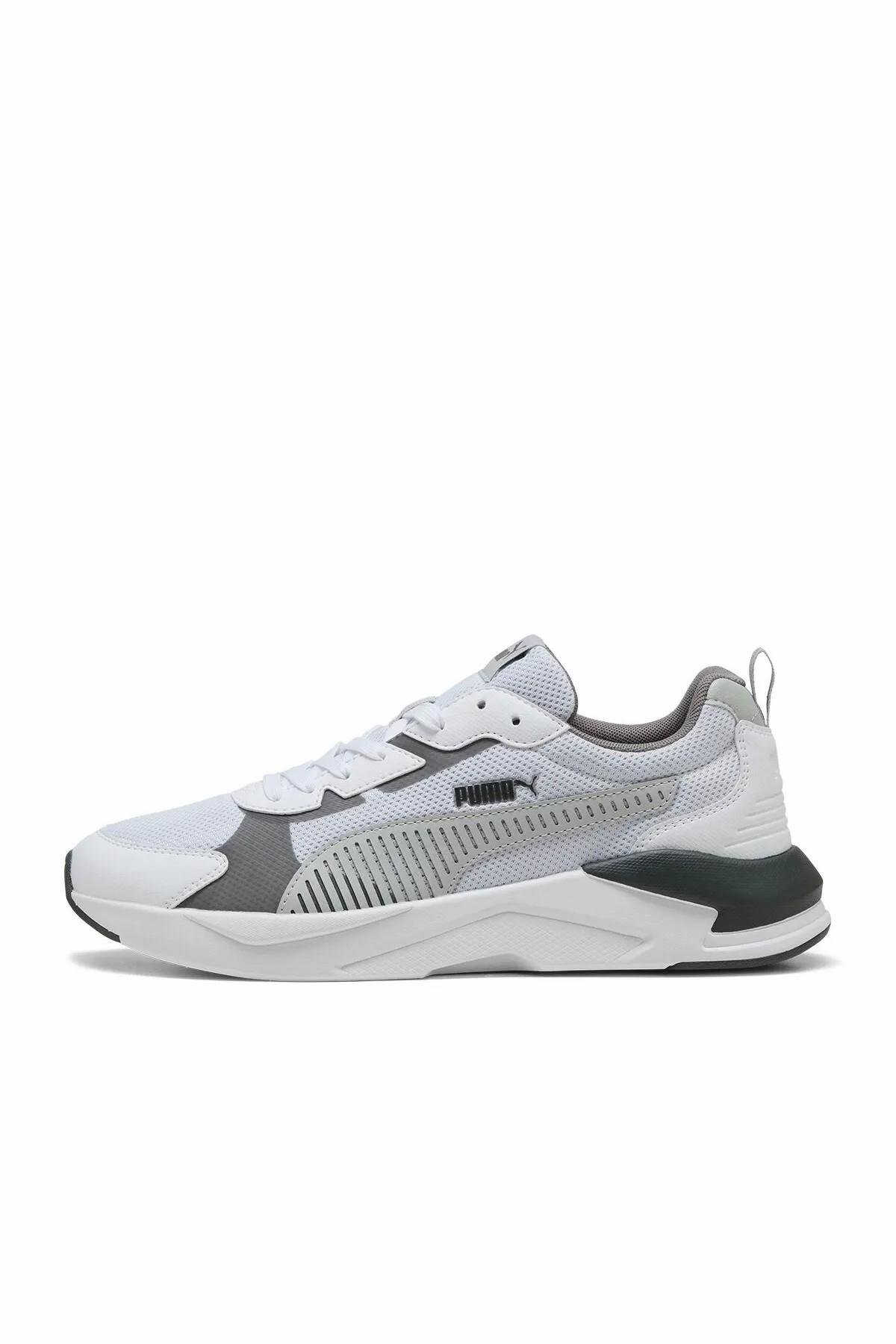 Puma X-Ray 3 LT Erkek Spor Ayakkabı Beyaz/Gri (40022902)