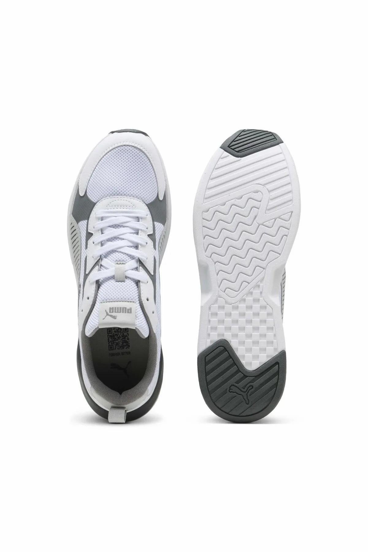 Puma X-Ray 3 LT Erkek Spor Ayakkabı Beyaz/Gri (40022902)