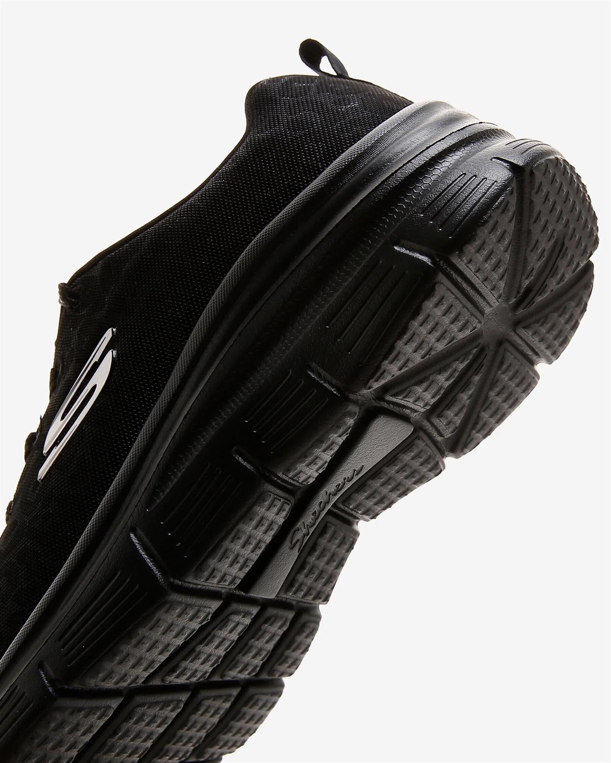 SKECHERS 88888179TK BBK FASHİON FİT Siyah