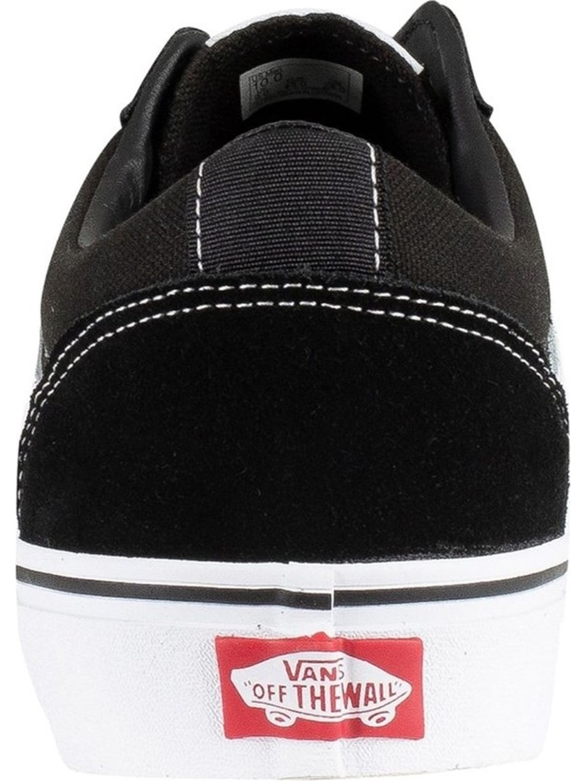 VANS Ayakkabı VN0A3IUNIJU1 WM Ward (Suede/Canvas) Black/White Leather