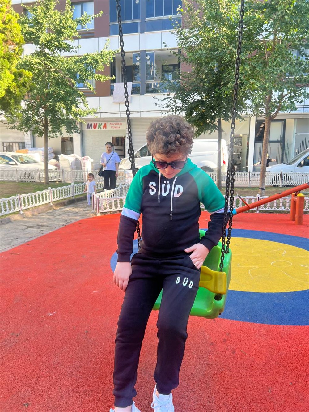 Çocuk 3 iplik kumaş kışlık pijama takımı