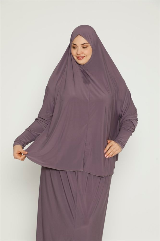طقم صلاة ليكرا سادة