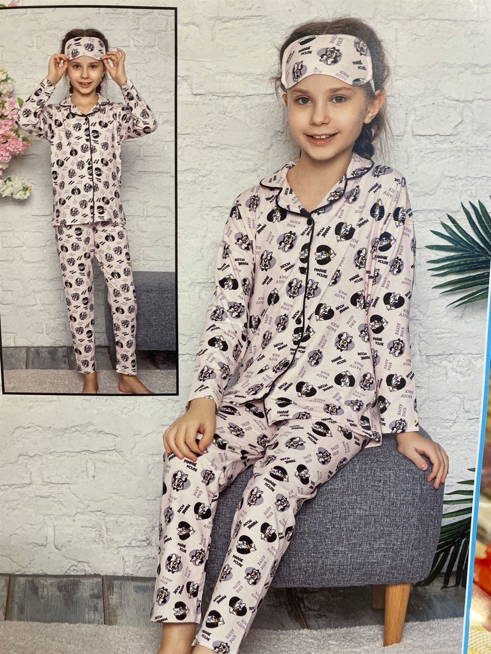 Kız Çocuk Pijama Takımı