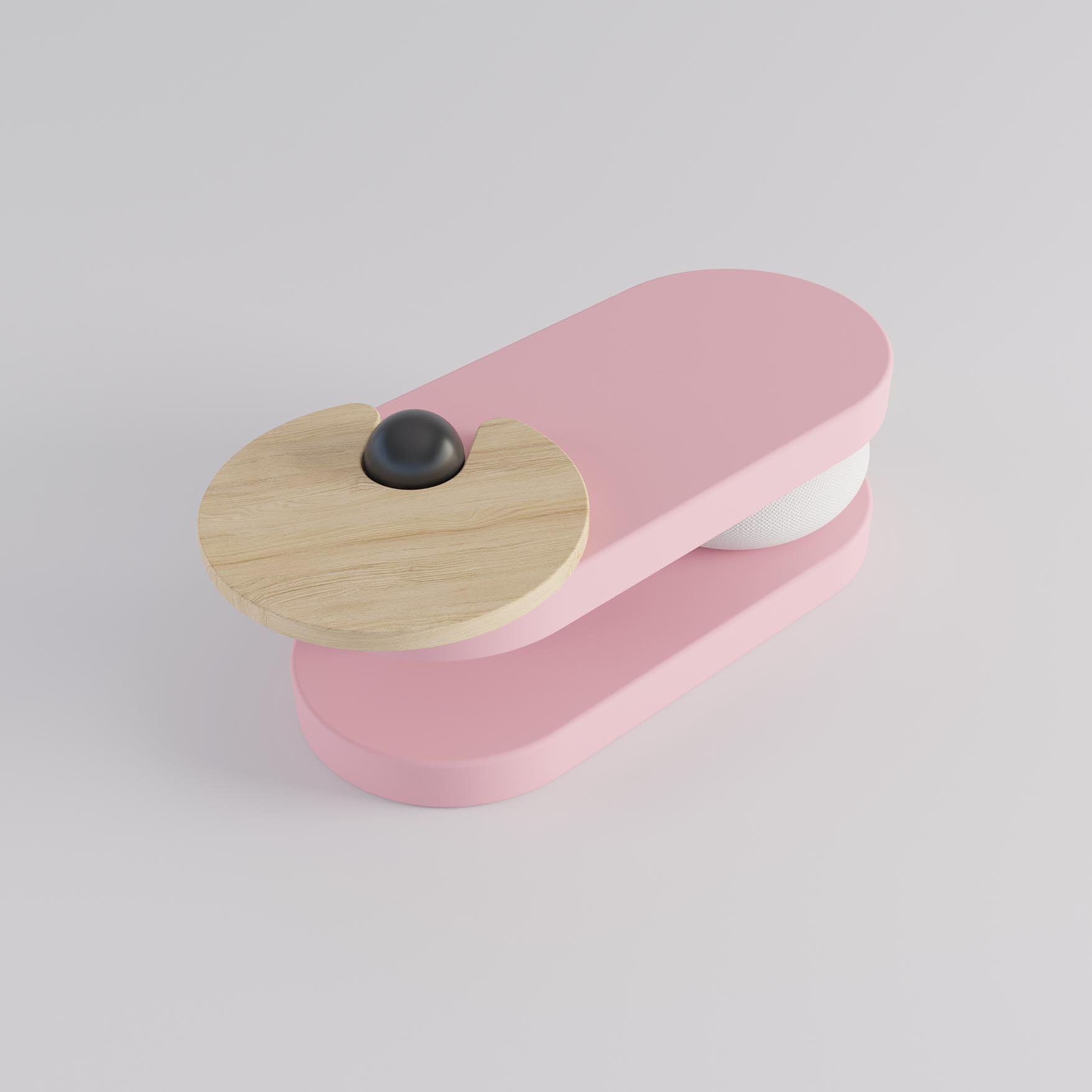 Pembe Mellow Orta Sehpa 