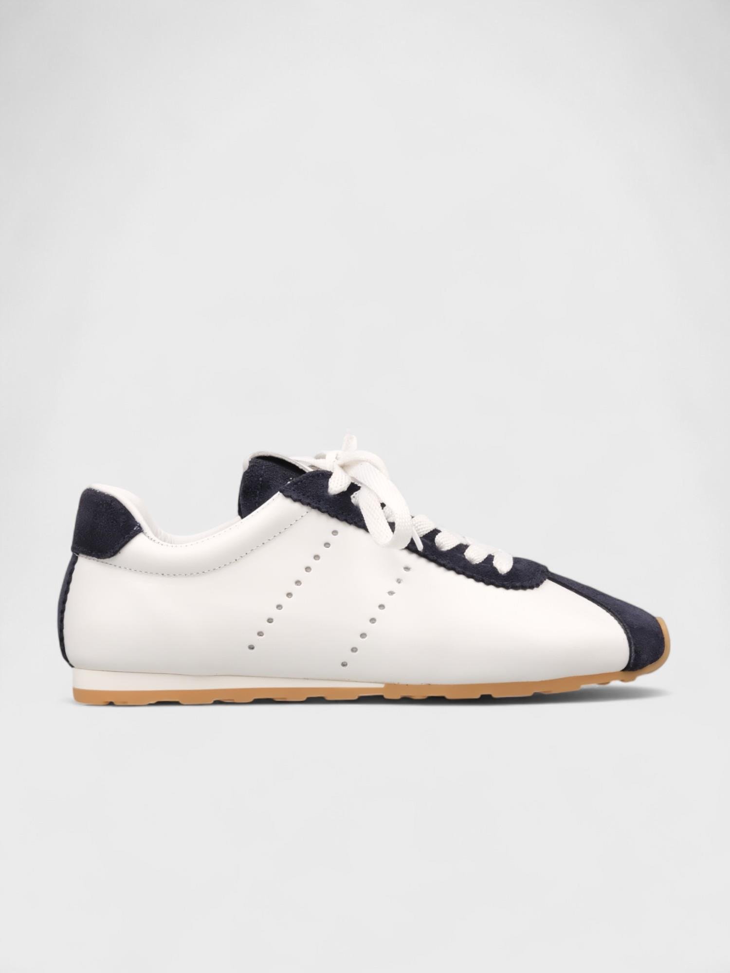 - Beyaz-Lacivert Süet