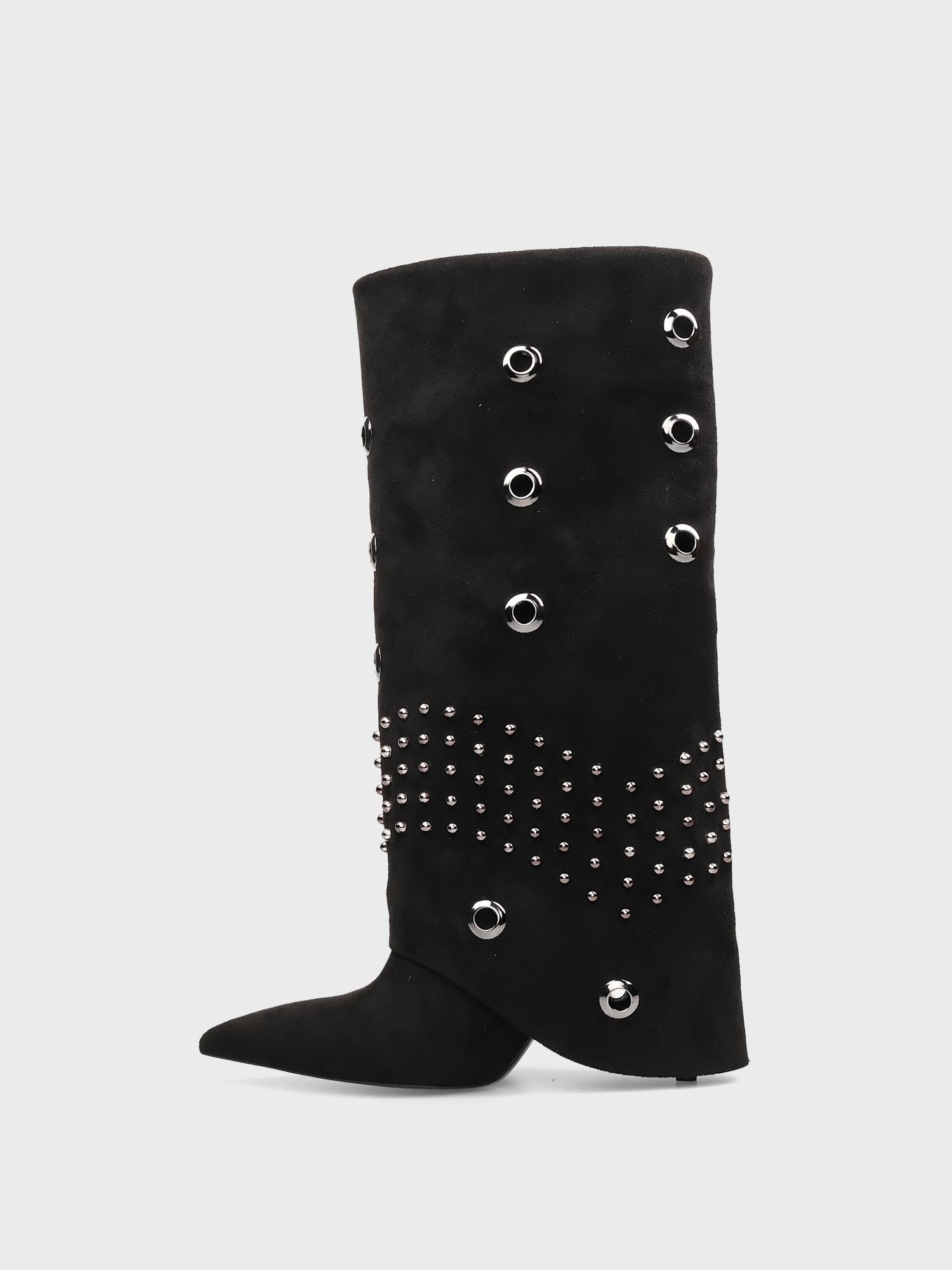 1120 Kadın Topuklu Çizme