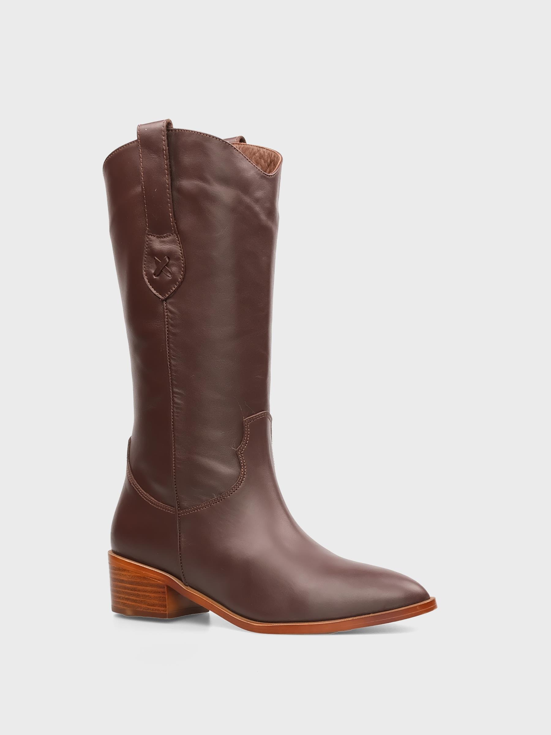 11561 Kadın Topuklu Çizme