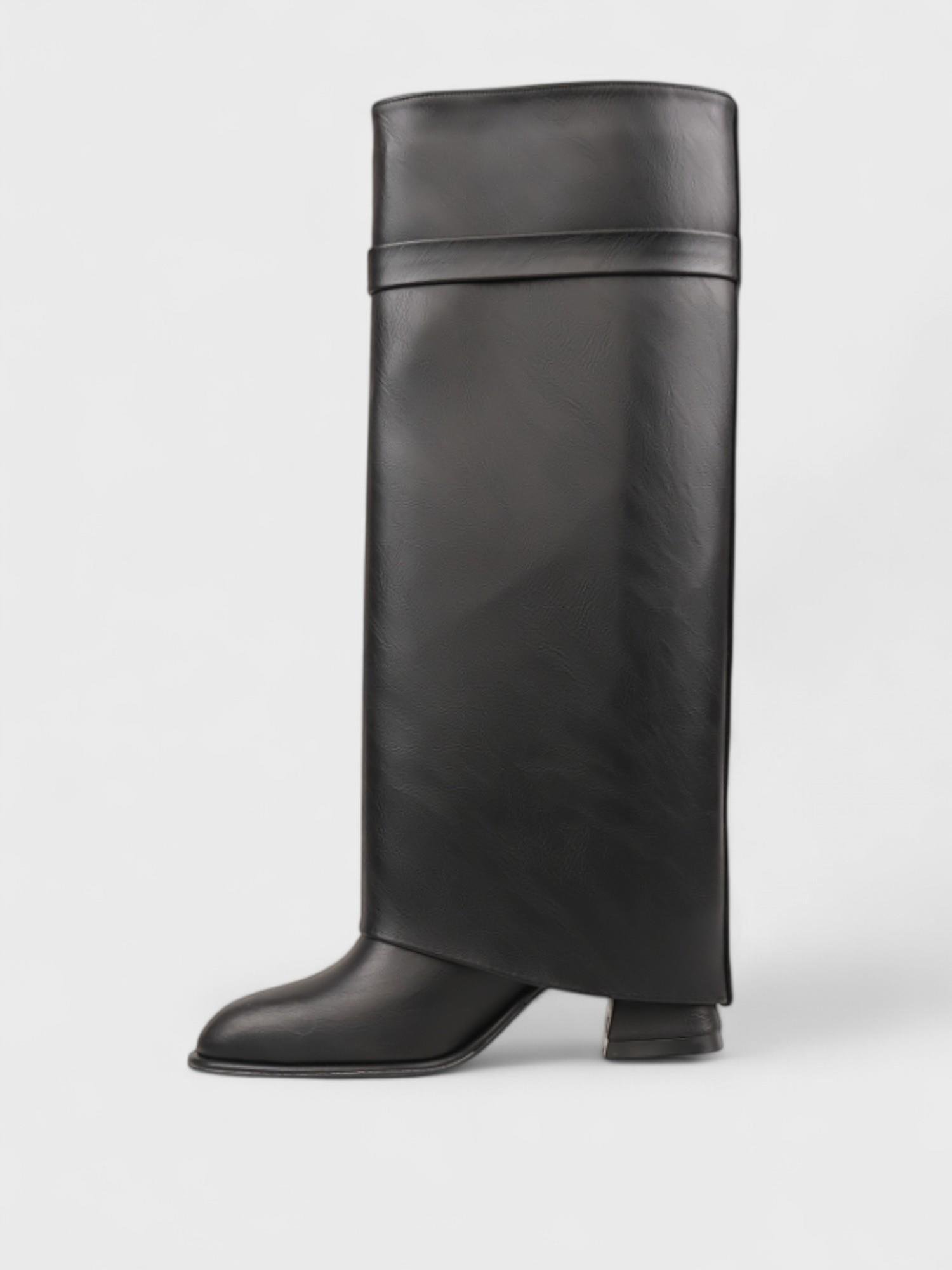 1360-25 Kadın Topuklu Çizme