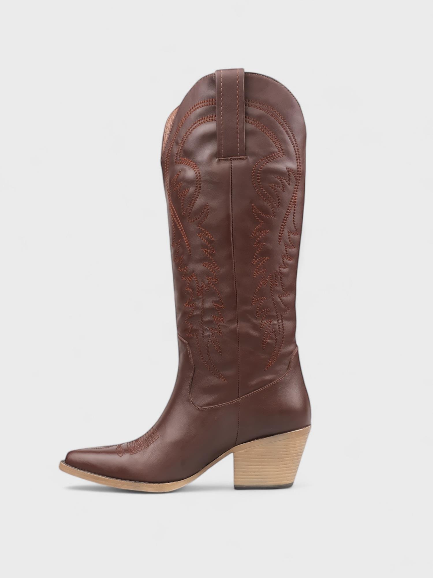 8605 Kadın Topuklu Çizme