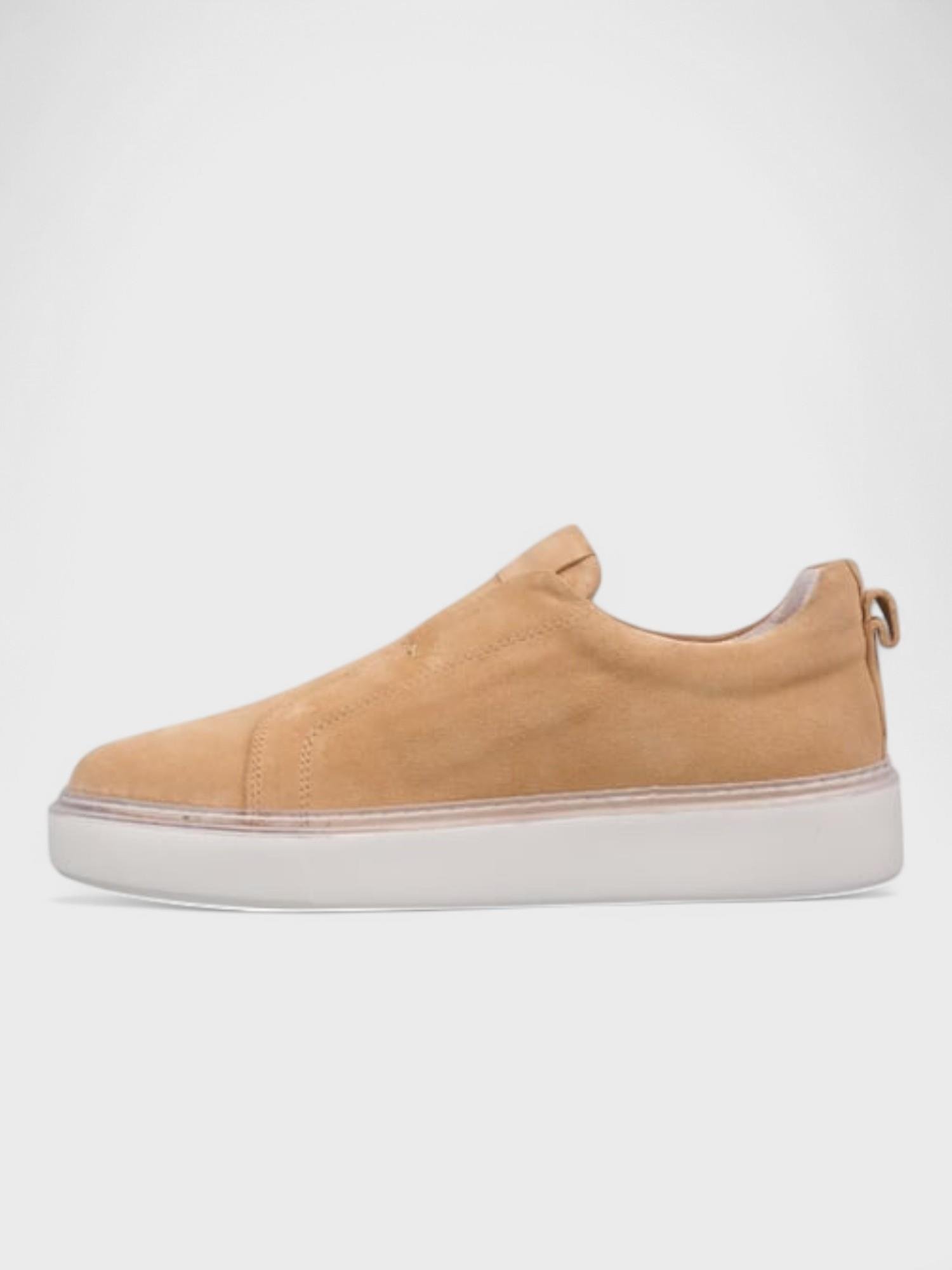 Erkek Günlük Ayakkabı - Yazlık (146 11606) - Bej Süet