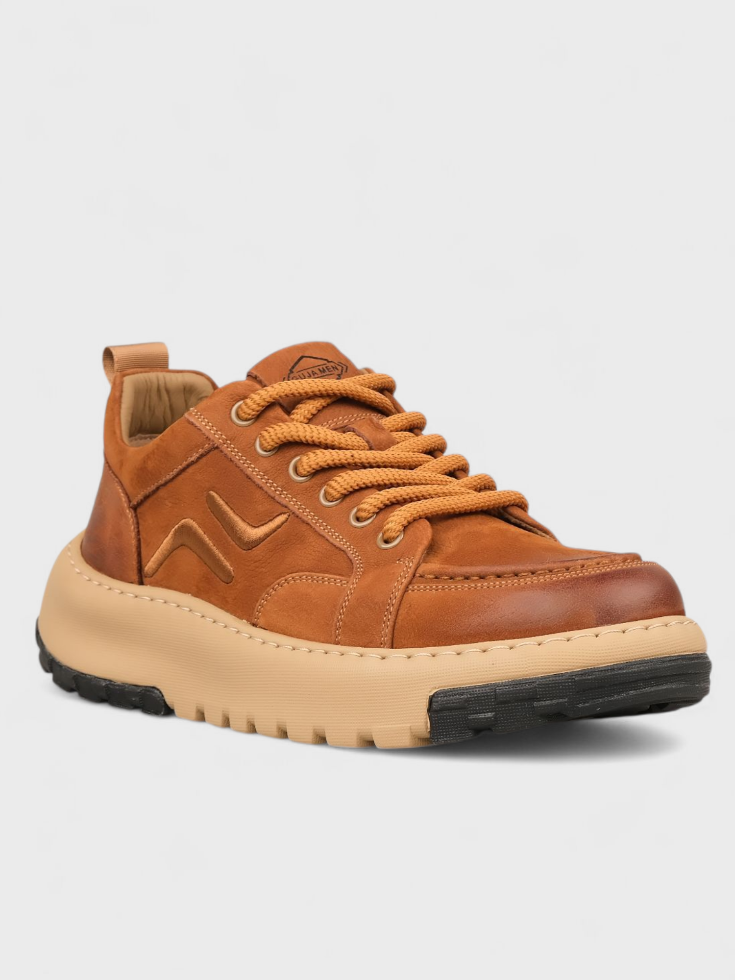 Erkek Kışlık 5cm Tabanlı Spor Ayakkabı - 553 552 - Camel