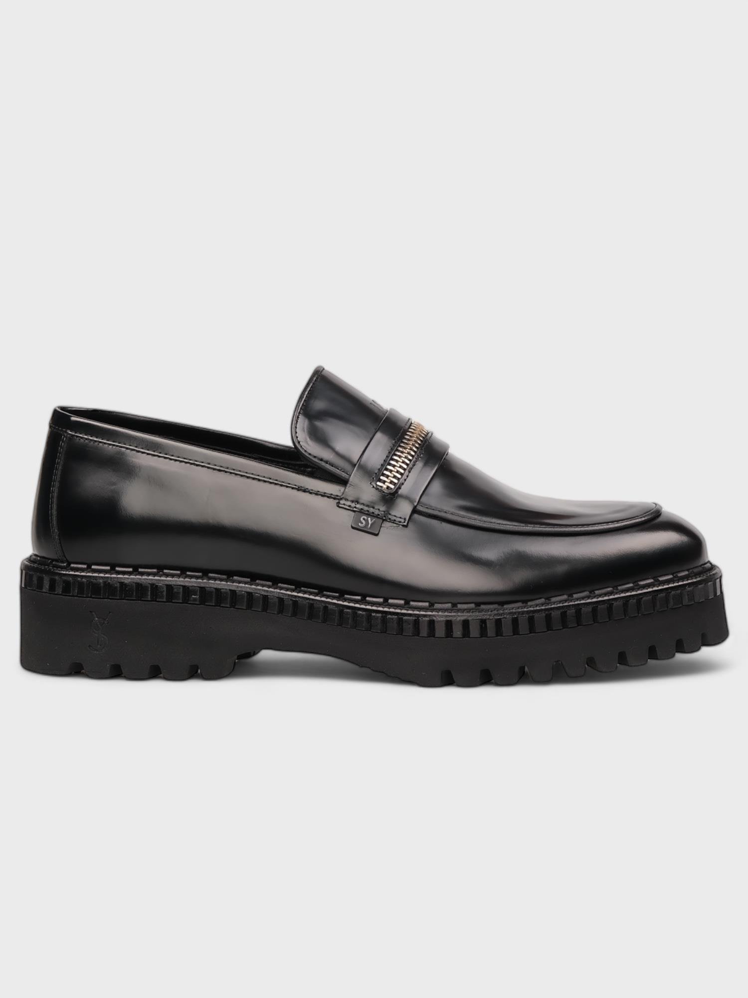 Erkek Siyah Acma Eva Taban Günlük Ayakkabı