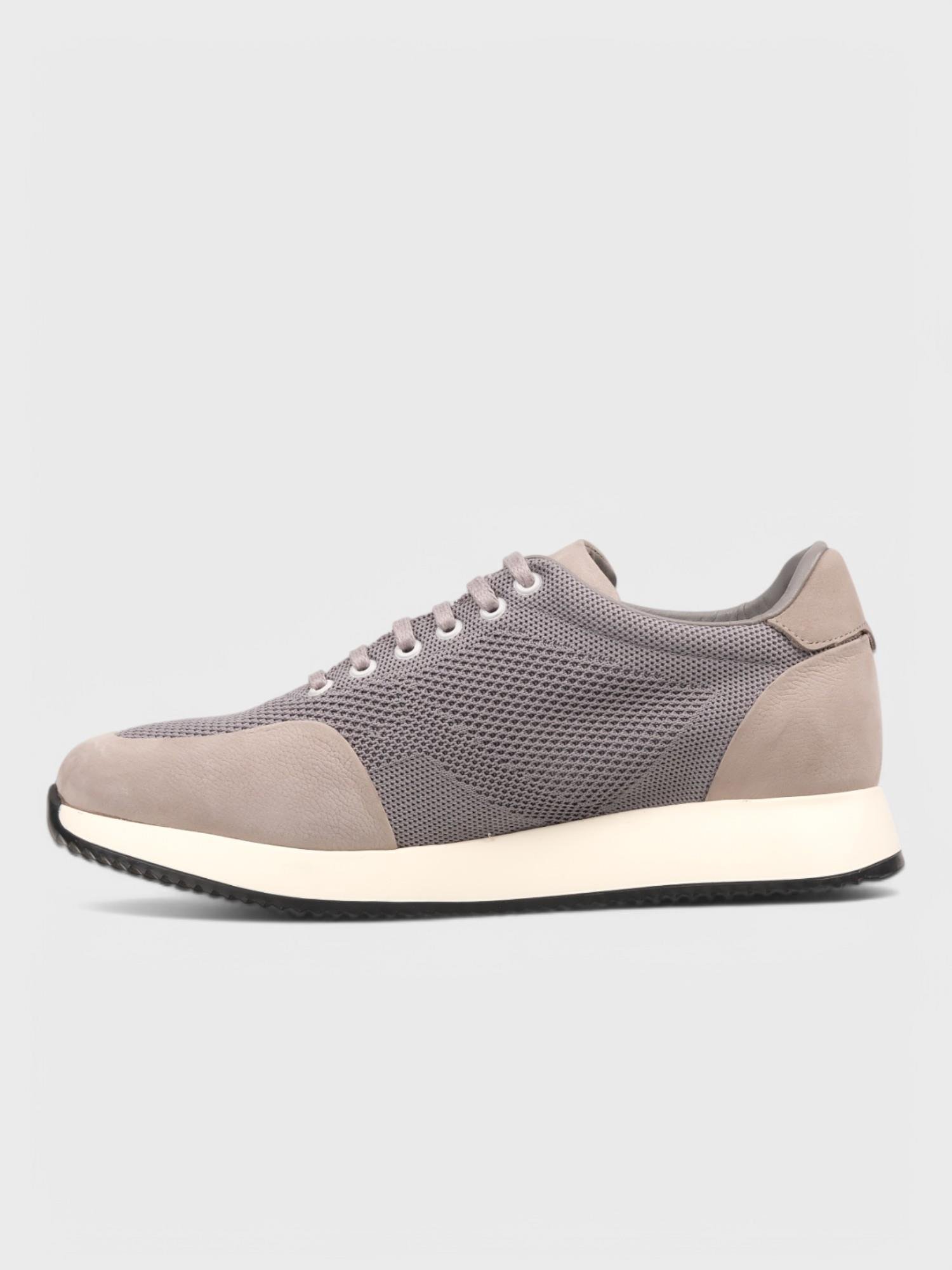 Erkek Spor Ayakkabı - Yazlık (109 905) - Gri Süet