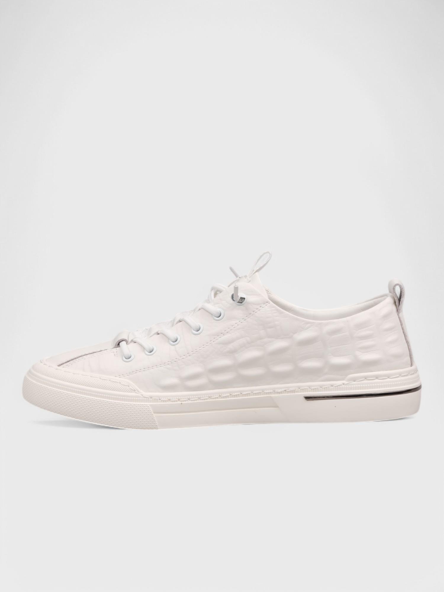 Erkek Spor Ayakkabı - Yazlık (553 510-6) - Beyaz