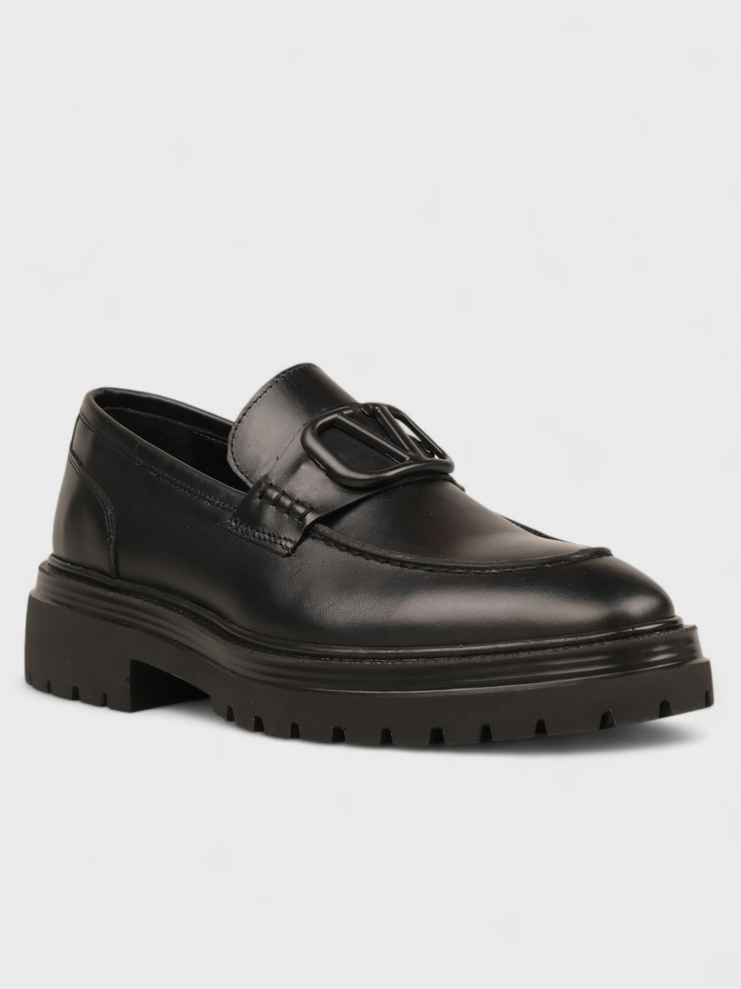 Erkek Yazlık 4cm Tabanlı Günlük Ayakkabı - 112 1610-26 - Siyah