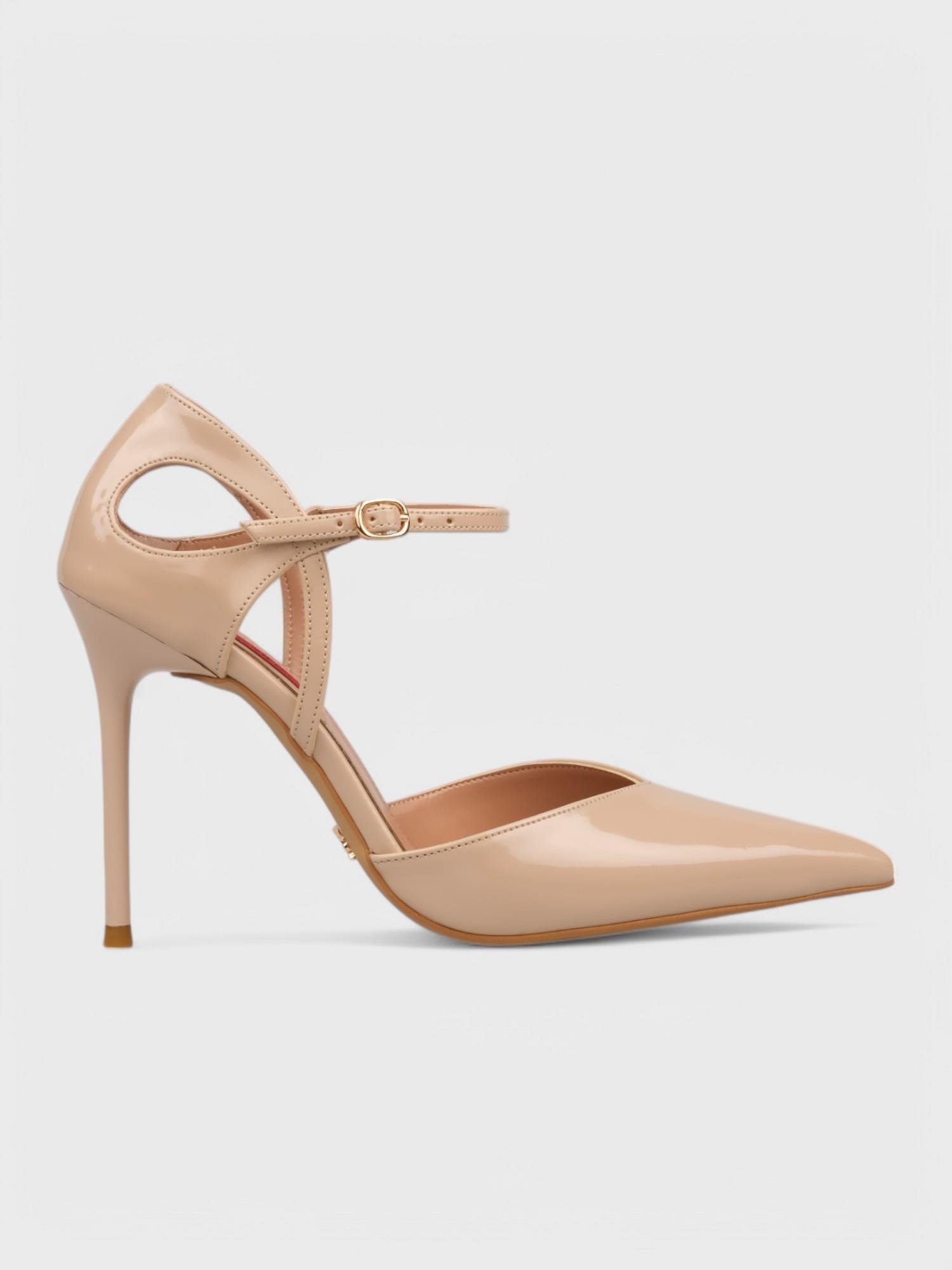 Kadın Açık Topuklu - Yazlık (574 2470) - Bej Rugan