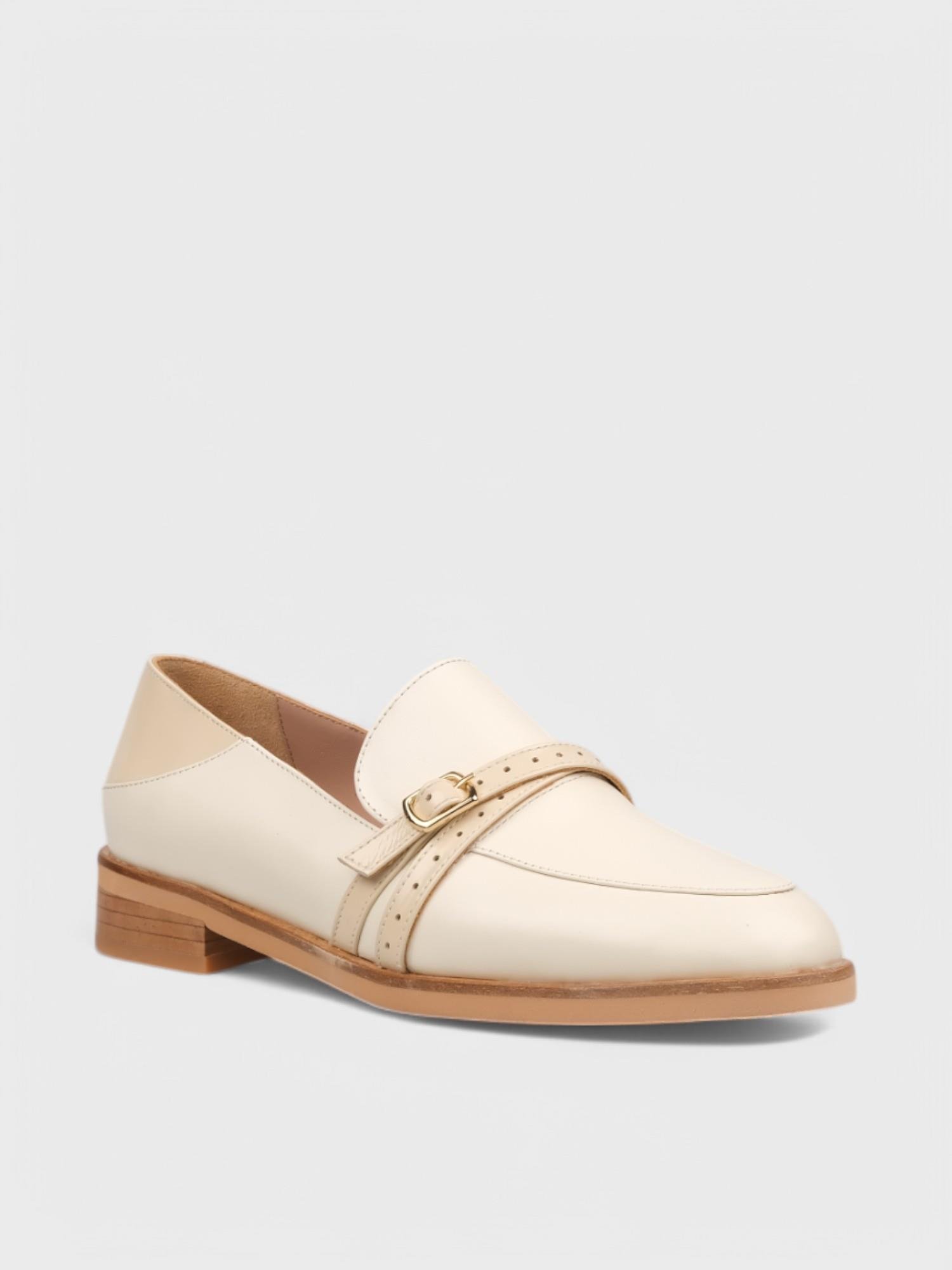 Kadın Kapalı Topuklu - Yazlık (187 0504) - Bej