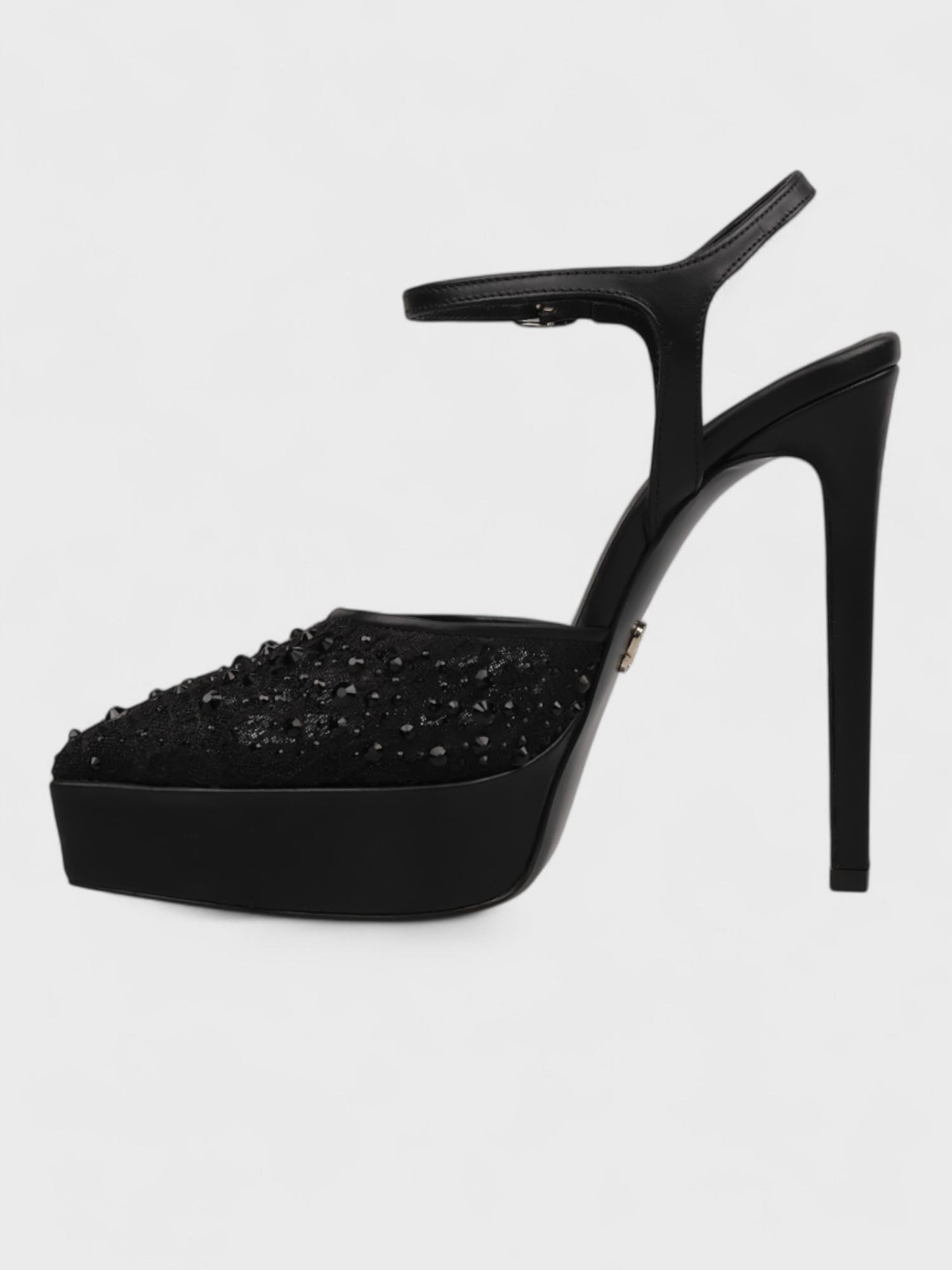 Kadın Kapalı Topuklu - Yazlık (214 28001) - Siyah File