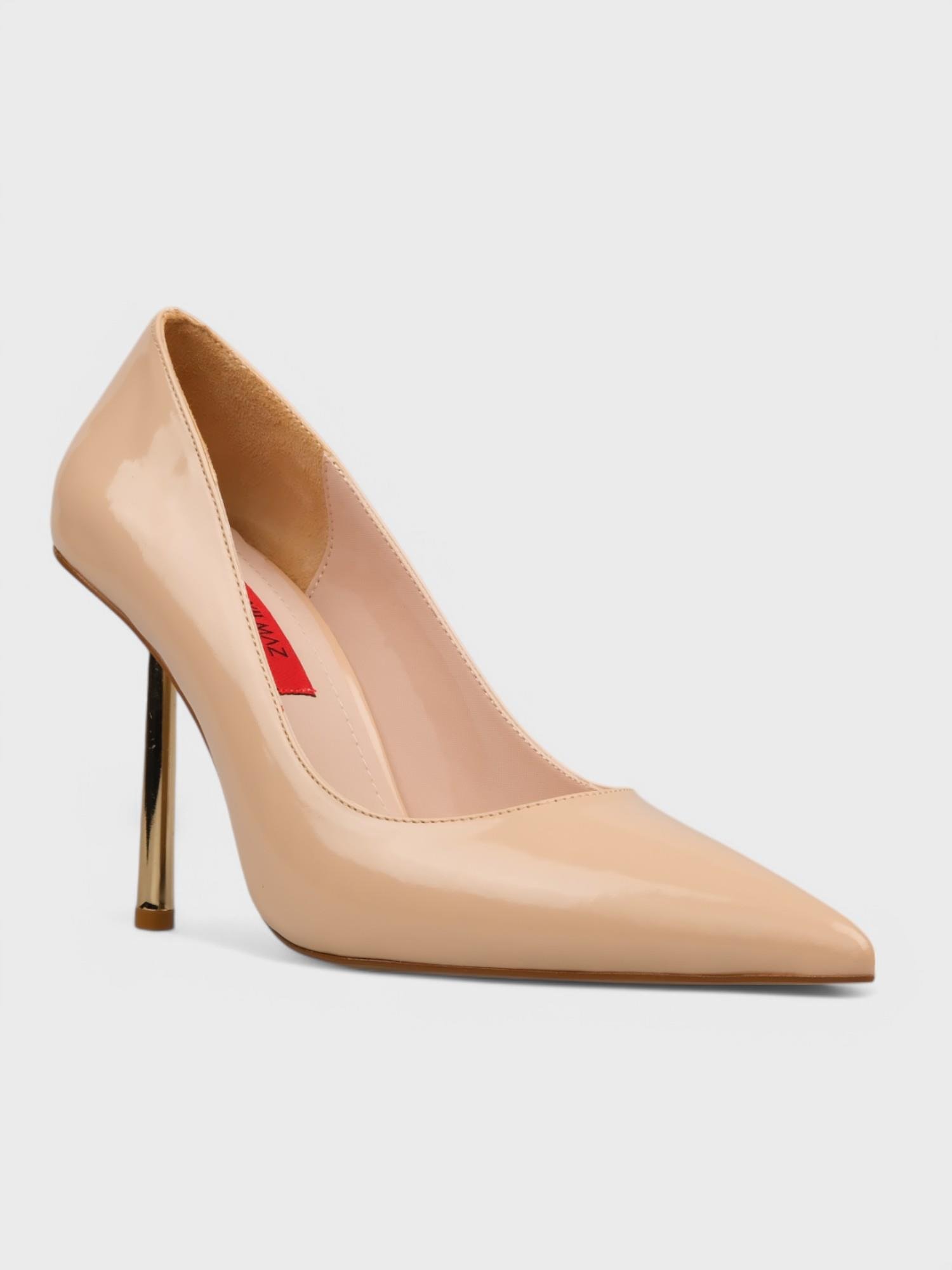 Kadın Kapalı Topuklu - Yazlık (574 5622) - Bej Rugan