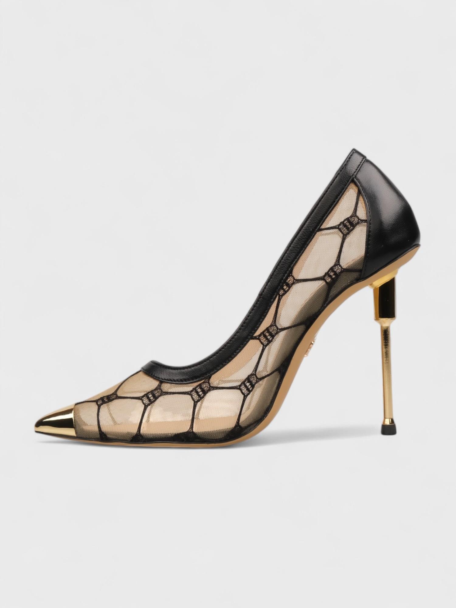 Kadın Kapalı Topuklu - Yazlık (602 7637) - Bej File