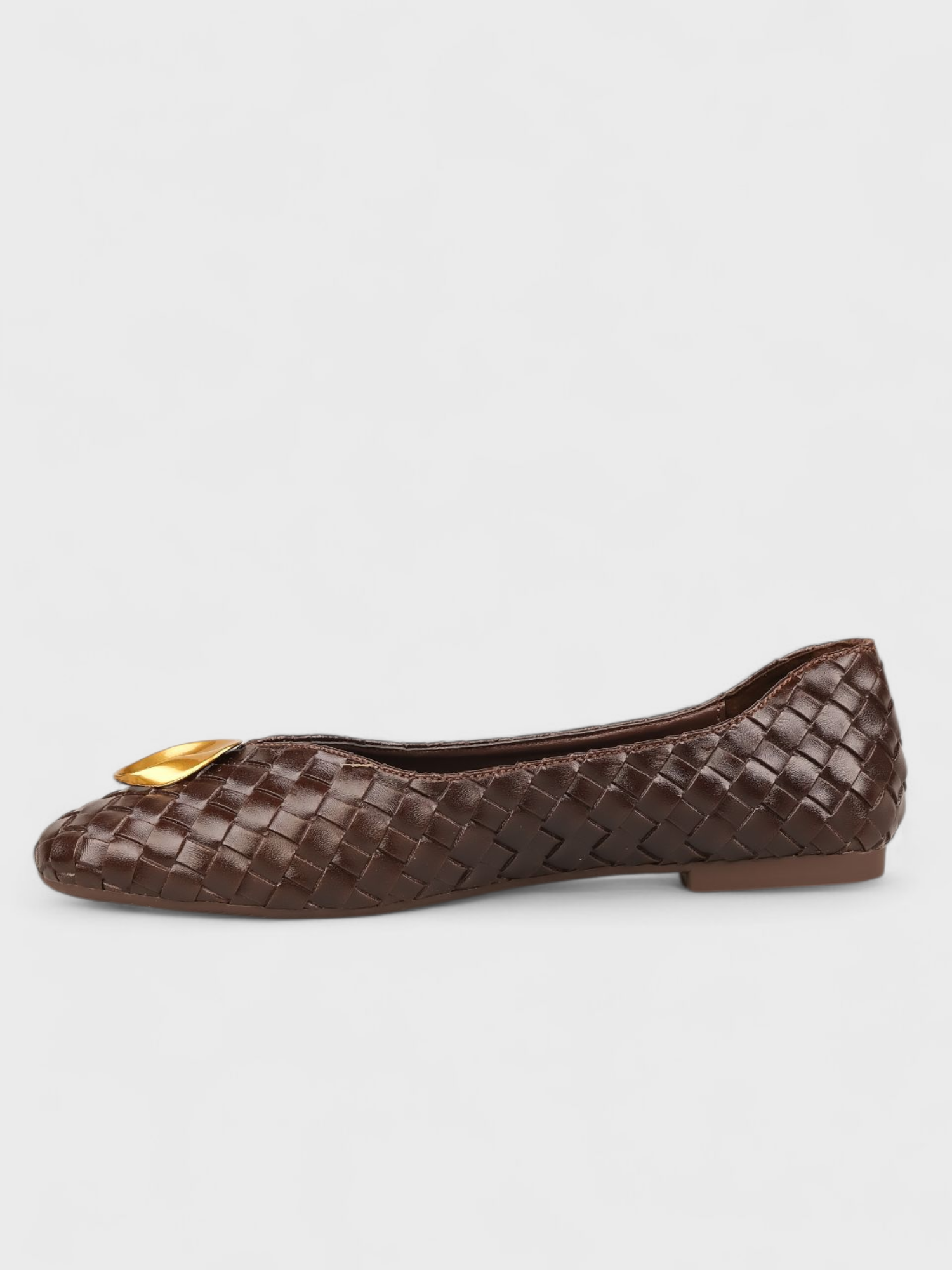 Kadın Kışlık Loafer - 229 2155 - Kahverengi Örgü