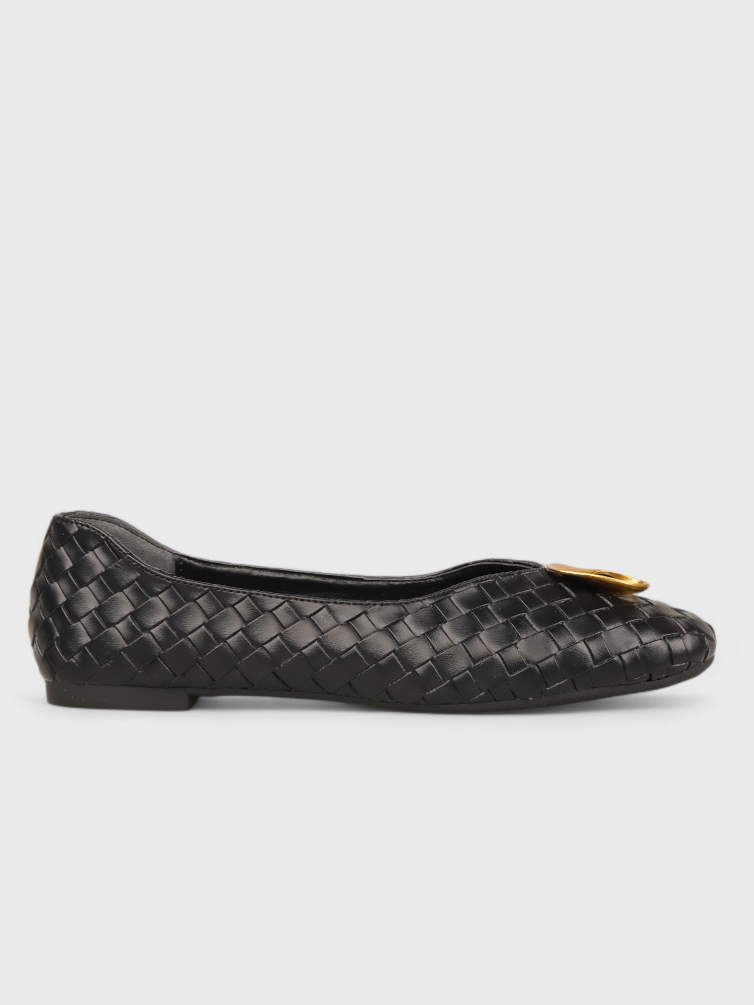 Kadın Kışlık Loafer - 229 2155 - Siyah Örgü