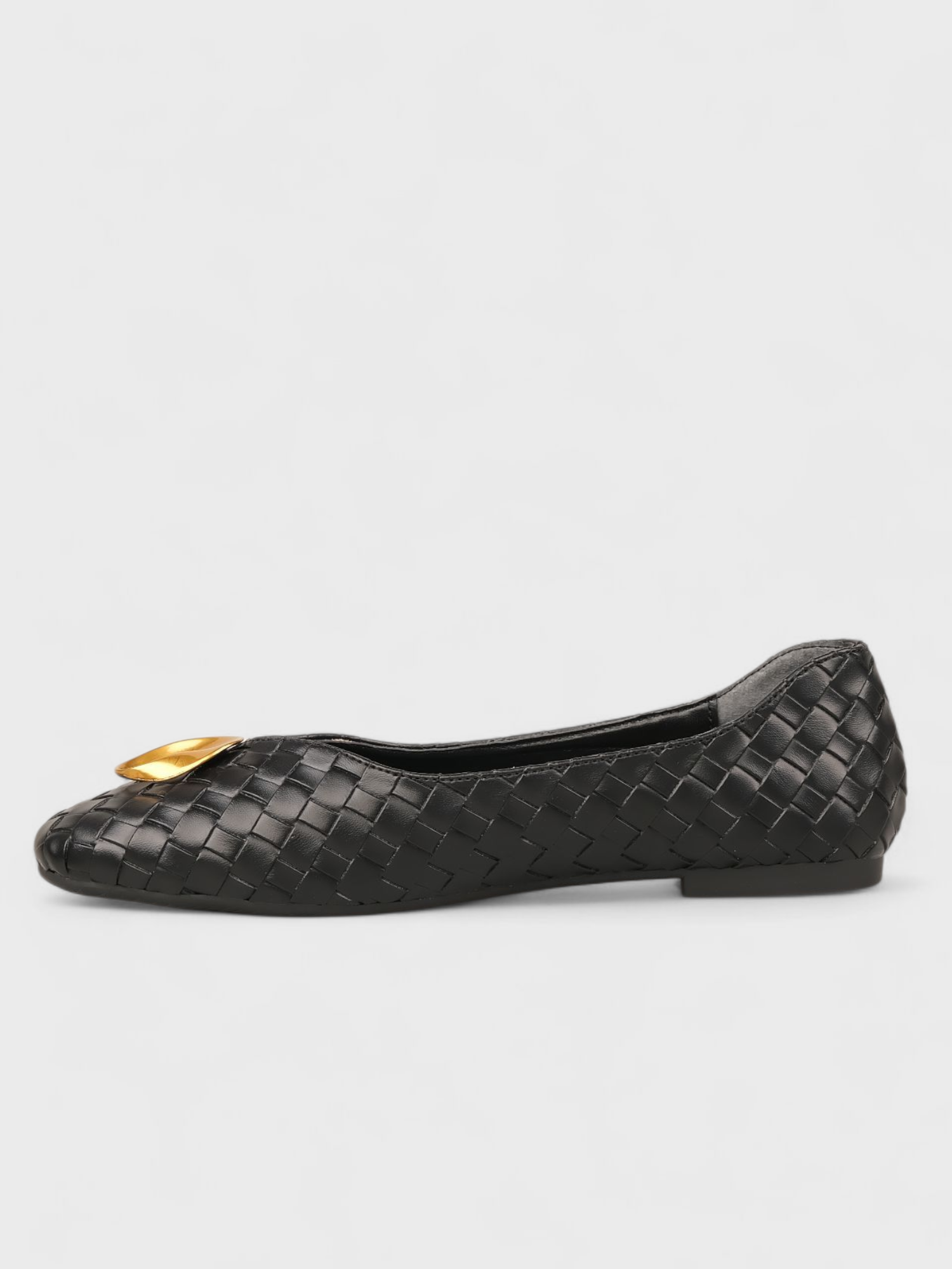 Kadın Kışlık Loafer - 229 2155 - Siyah Örgü