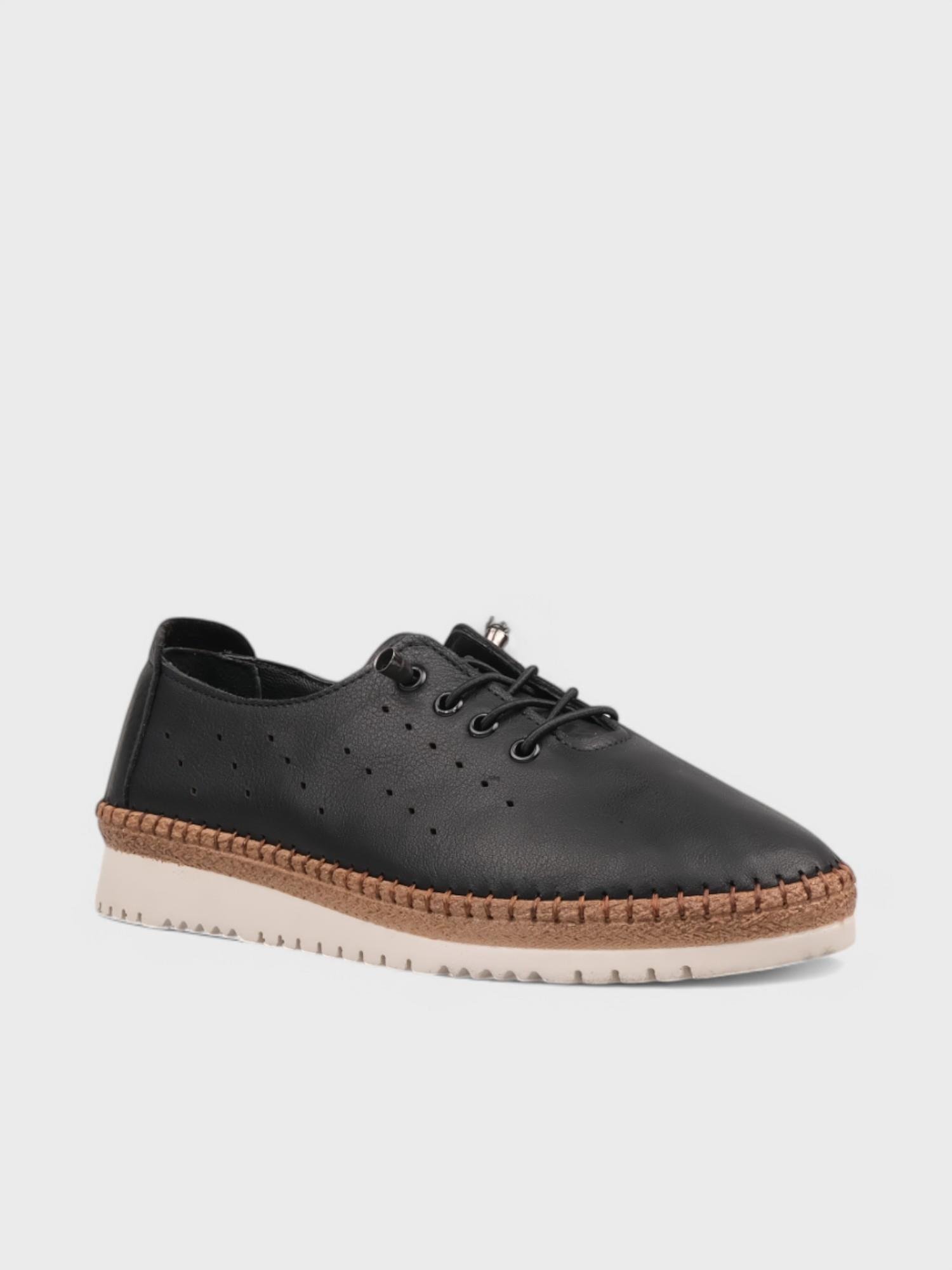 Kadın Loafer - Yazlık (575 508-1) - Siyah