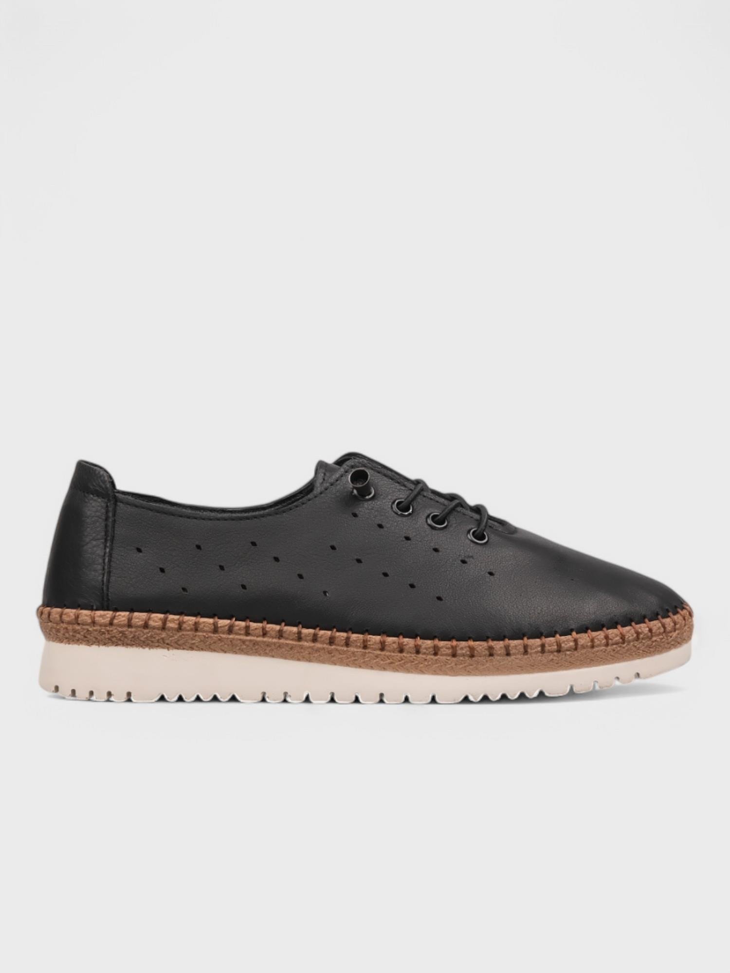 Kadın Loafer - Yazlık (575 508-1) - Siyah