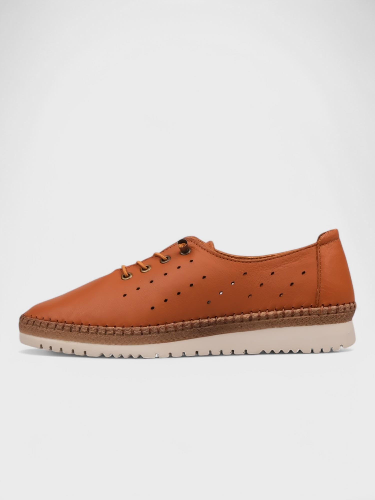 Kadın Loafer - Yazlık (575 508-1) - Taba