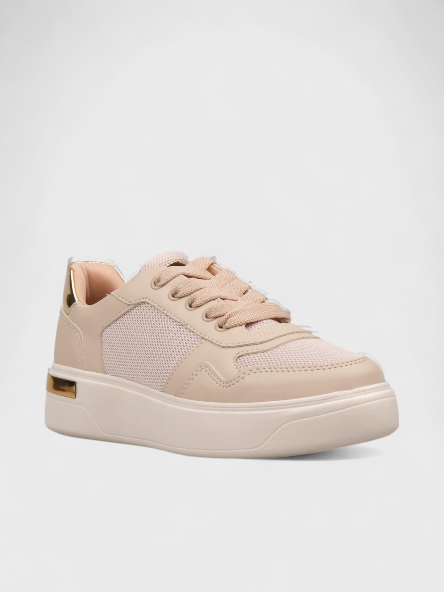 Kadın Spor Ayakkabı - Yazlık (215 13009) - Bej