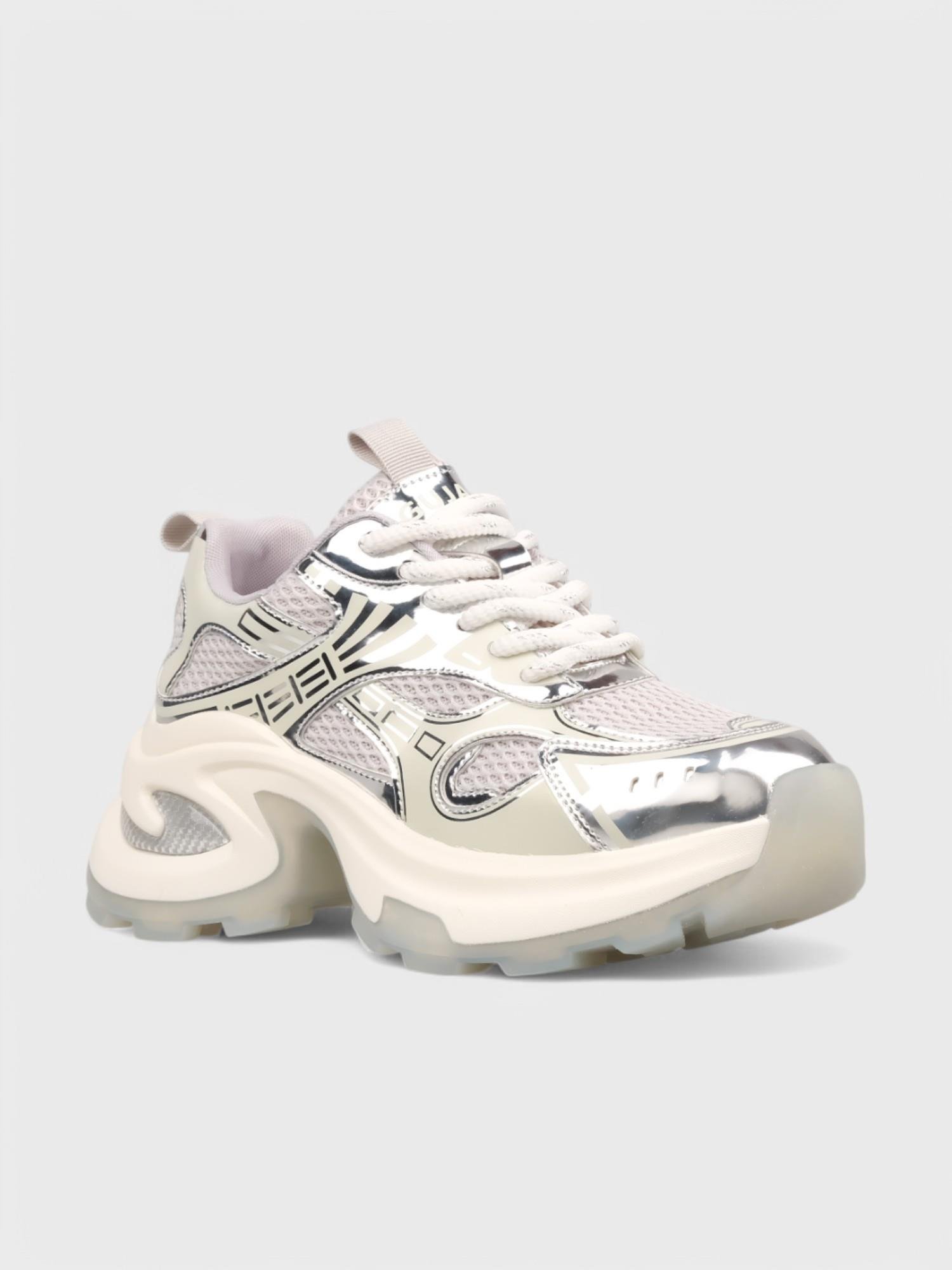 Kadın Spor Ayakkabı - Yazlık (553 477) - Gümüş