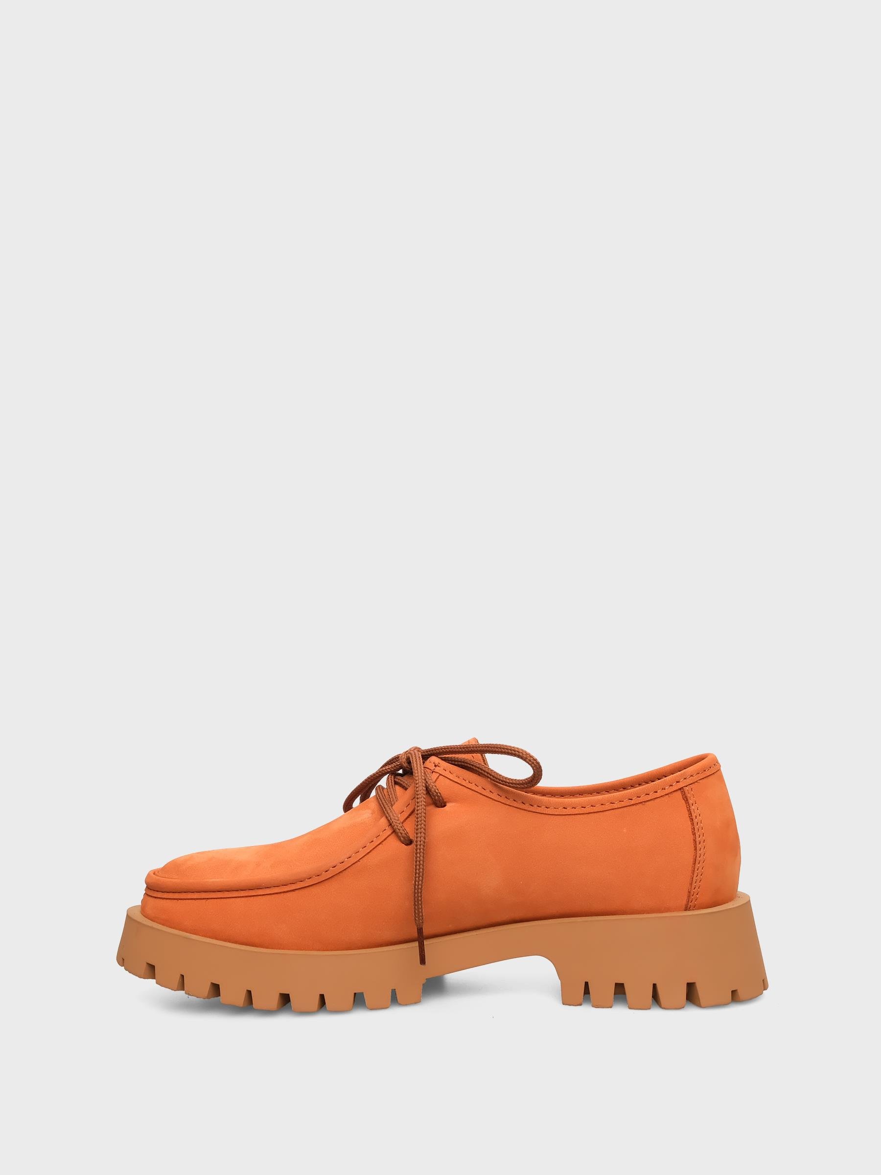 Kadın Taba Nubuk Deri Loafer Ayakkabı