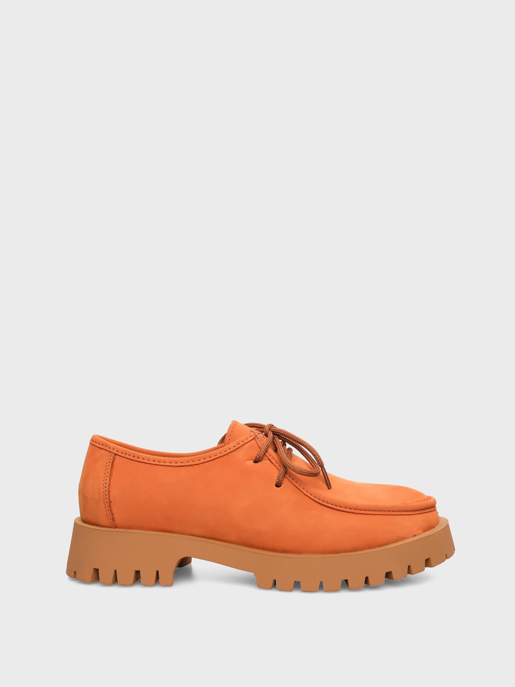 Kadın Taba Nubuk Deri Loafer Ayakkabı