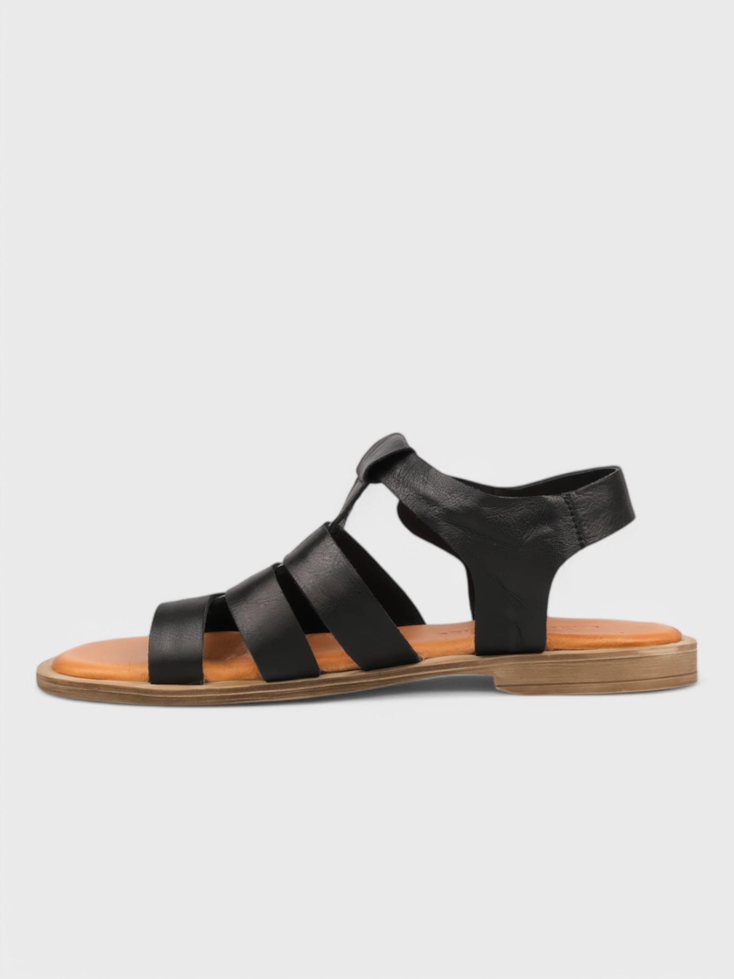 Kadın Topuklu Sandalet - Yazlık (575 264) - Siyah